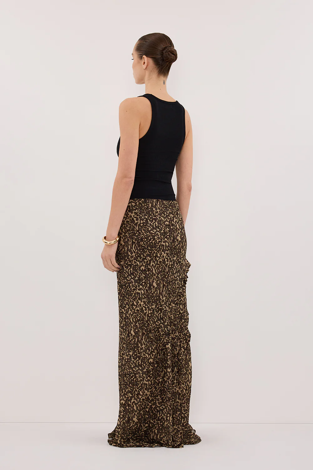 MARVILLA CHOC MIDI SKIRT - Image 4