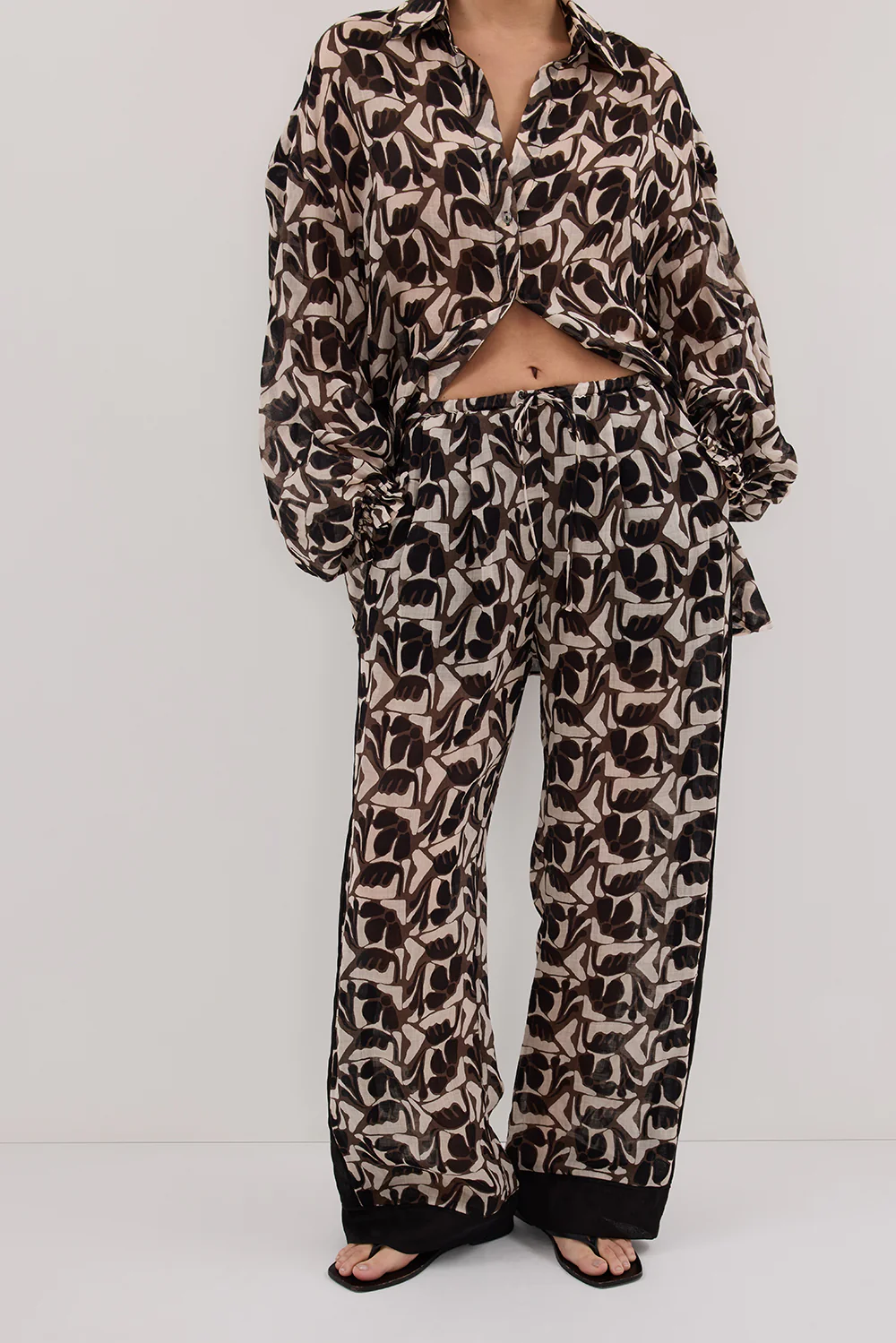 MAUI BITTER CHOC RAMIE PANT - Image 2