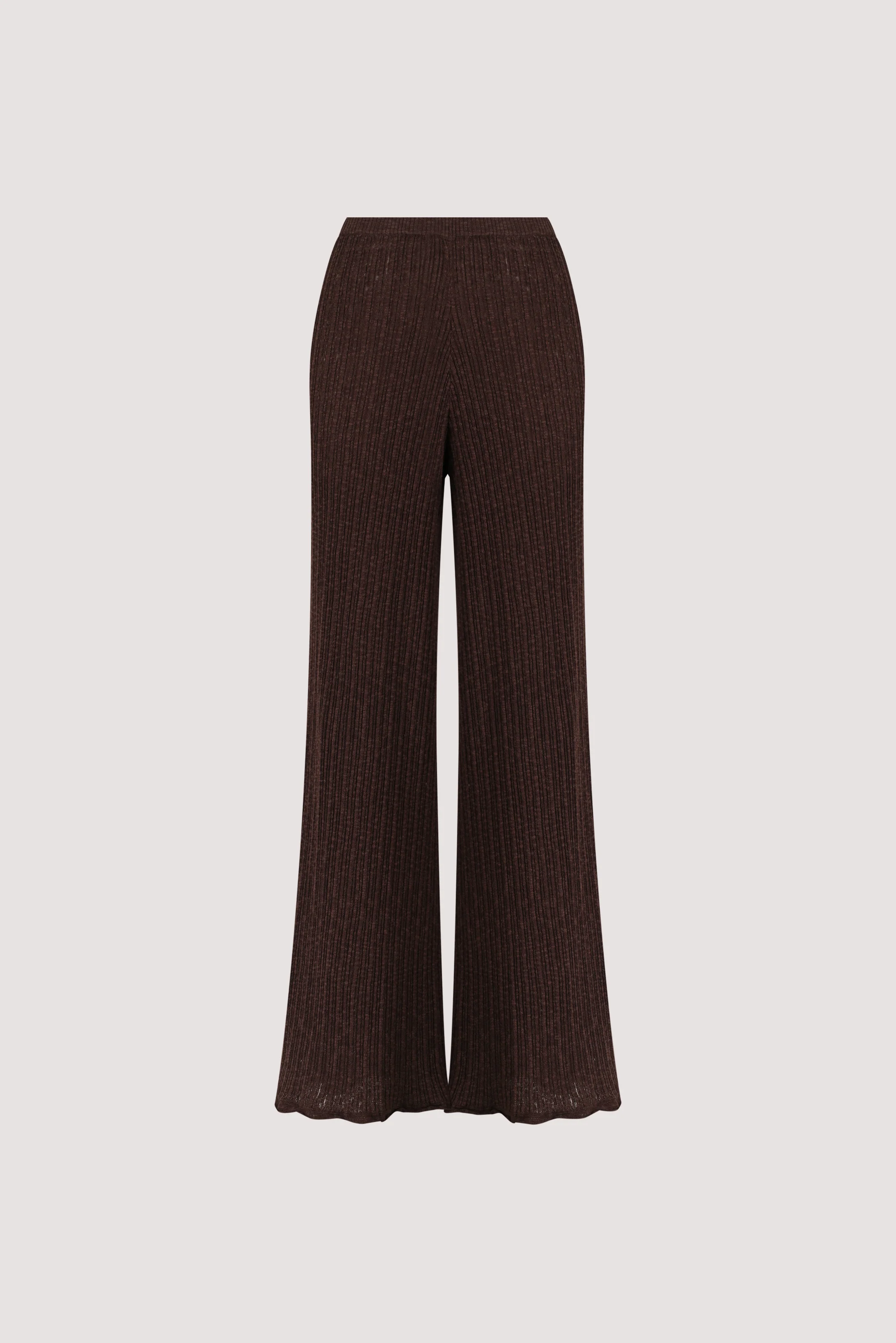 MAX CHOC WIDE LEG KNIT PANT - Image 7