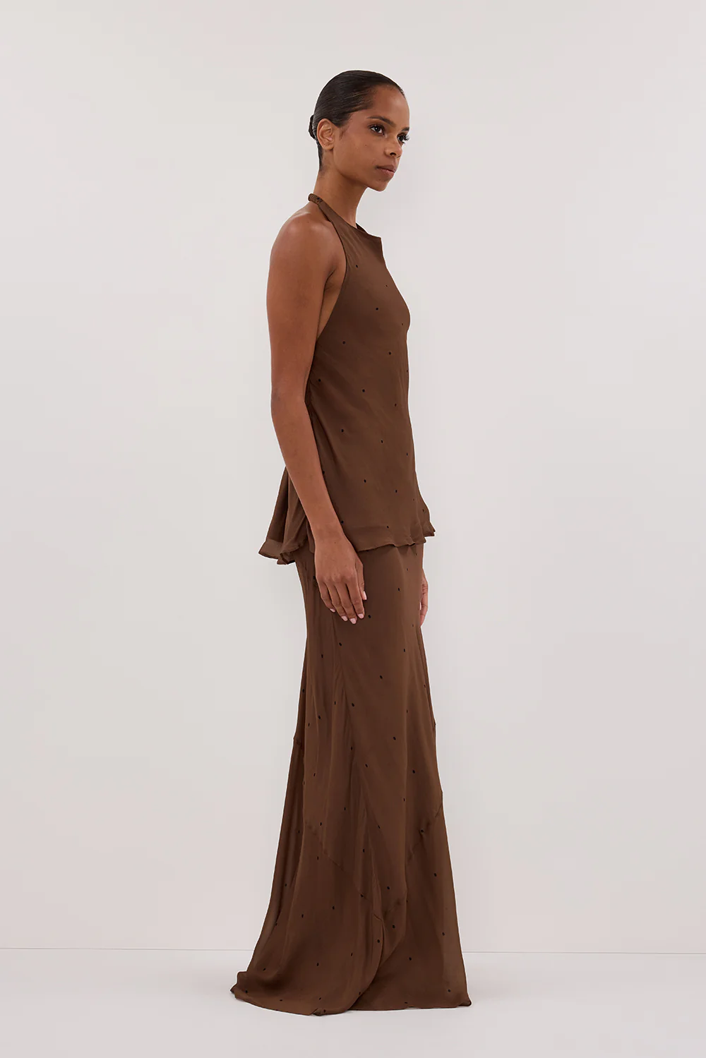 MELROSE FONDANT MIDI SKIRT - Image 3