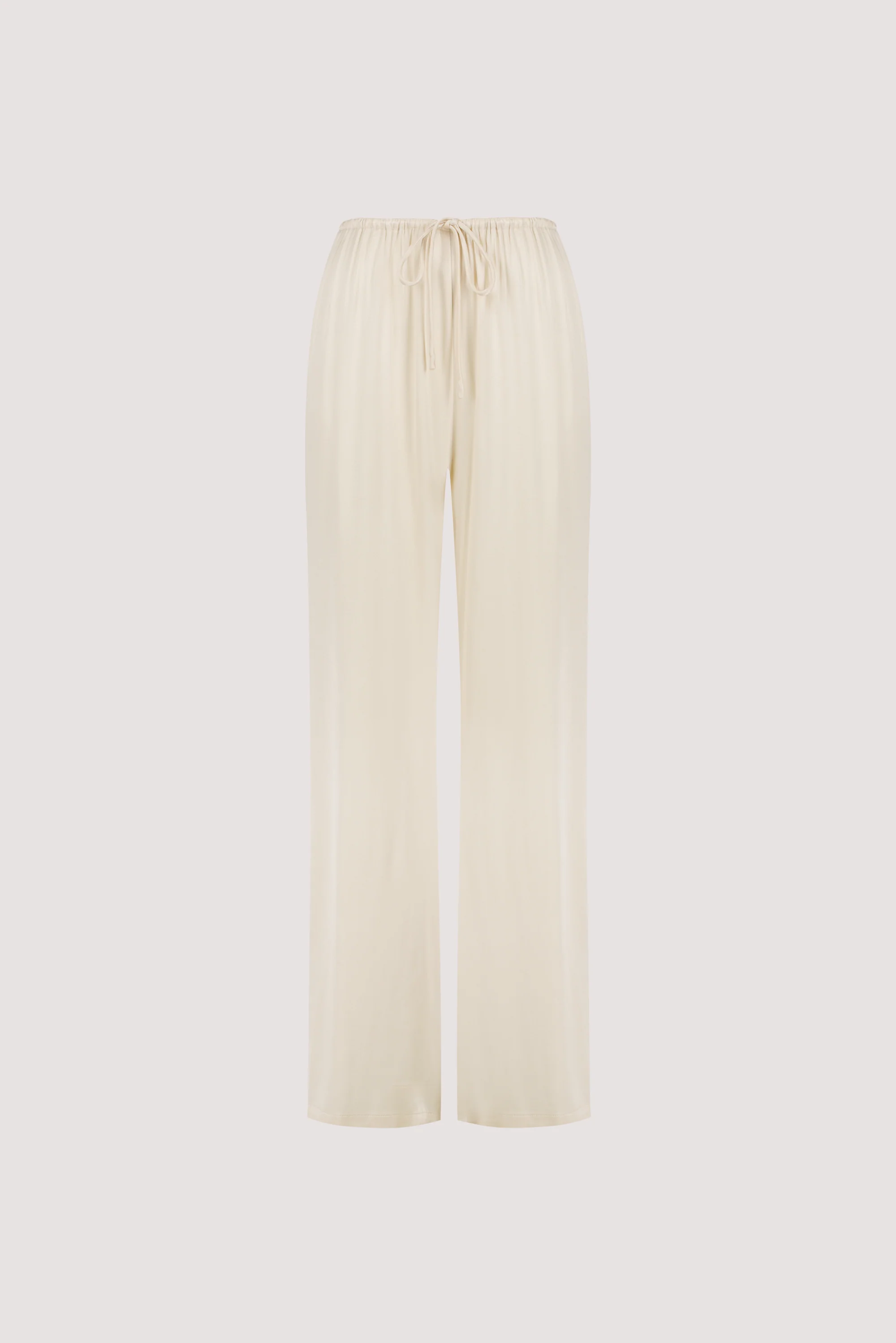 MYA CREAM SATIN PANT - Image 6