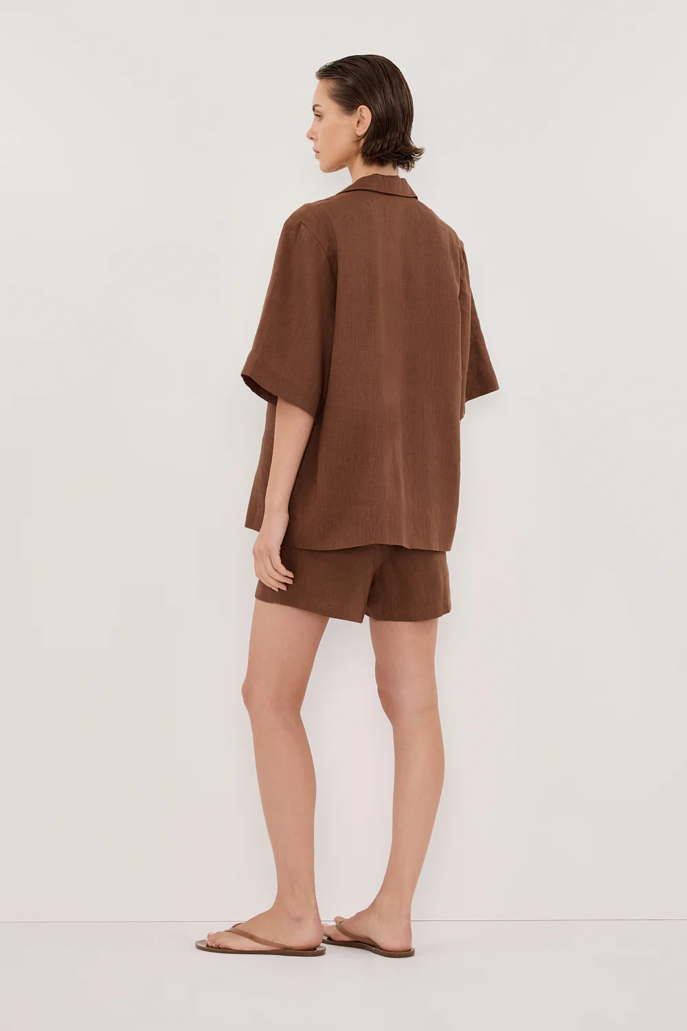 NALA FONDANT LINEN RESORT SHIRT - Image 5
