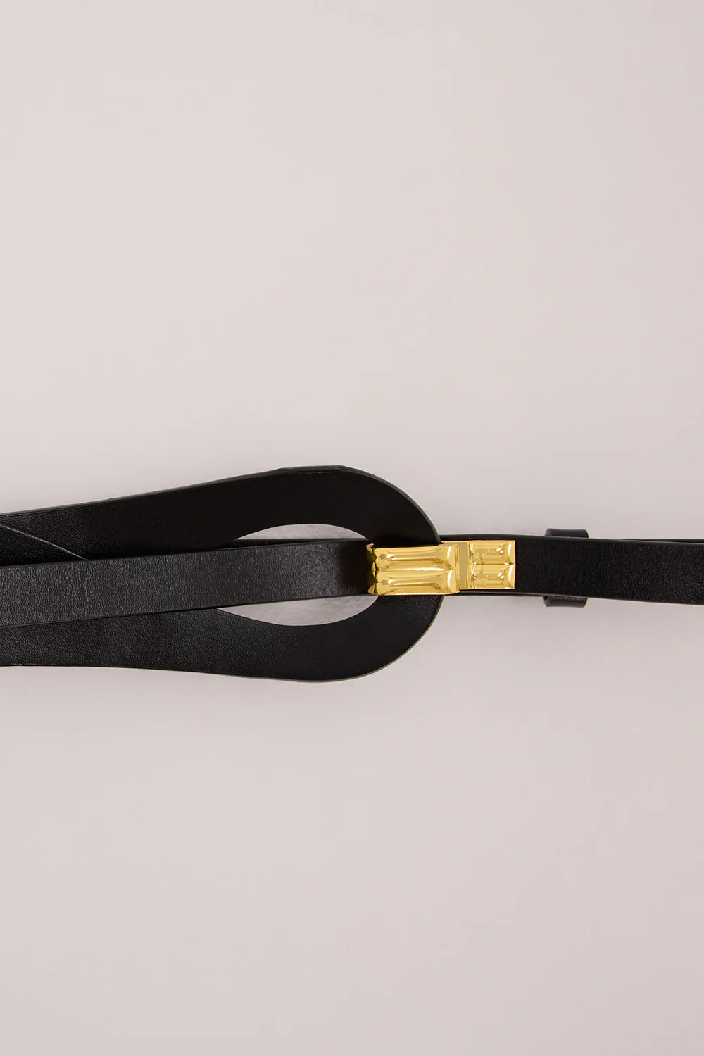 NOAH THE LABEL BLACK LOOP STREET STYLE BELT - Image 3