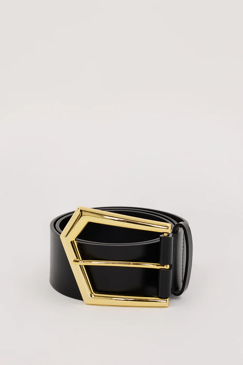 NOAH THE LABEL BLACK WIDE BELT