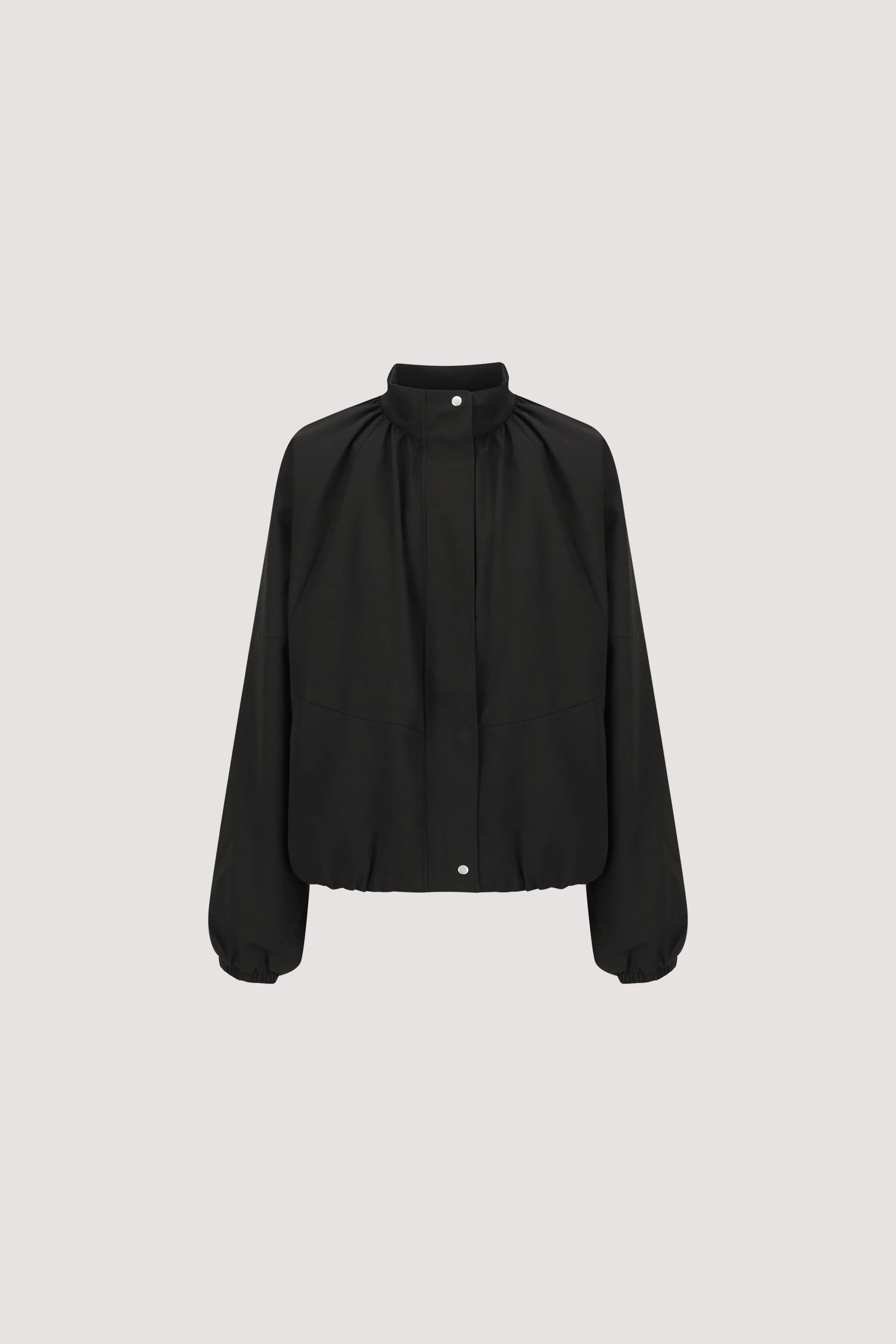 OAKLEE BLACK BATWING LIGHTWEIGHT JACKET - Image 6