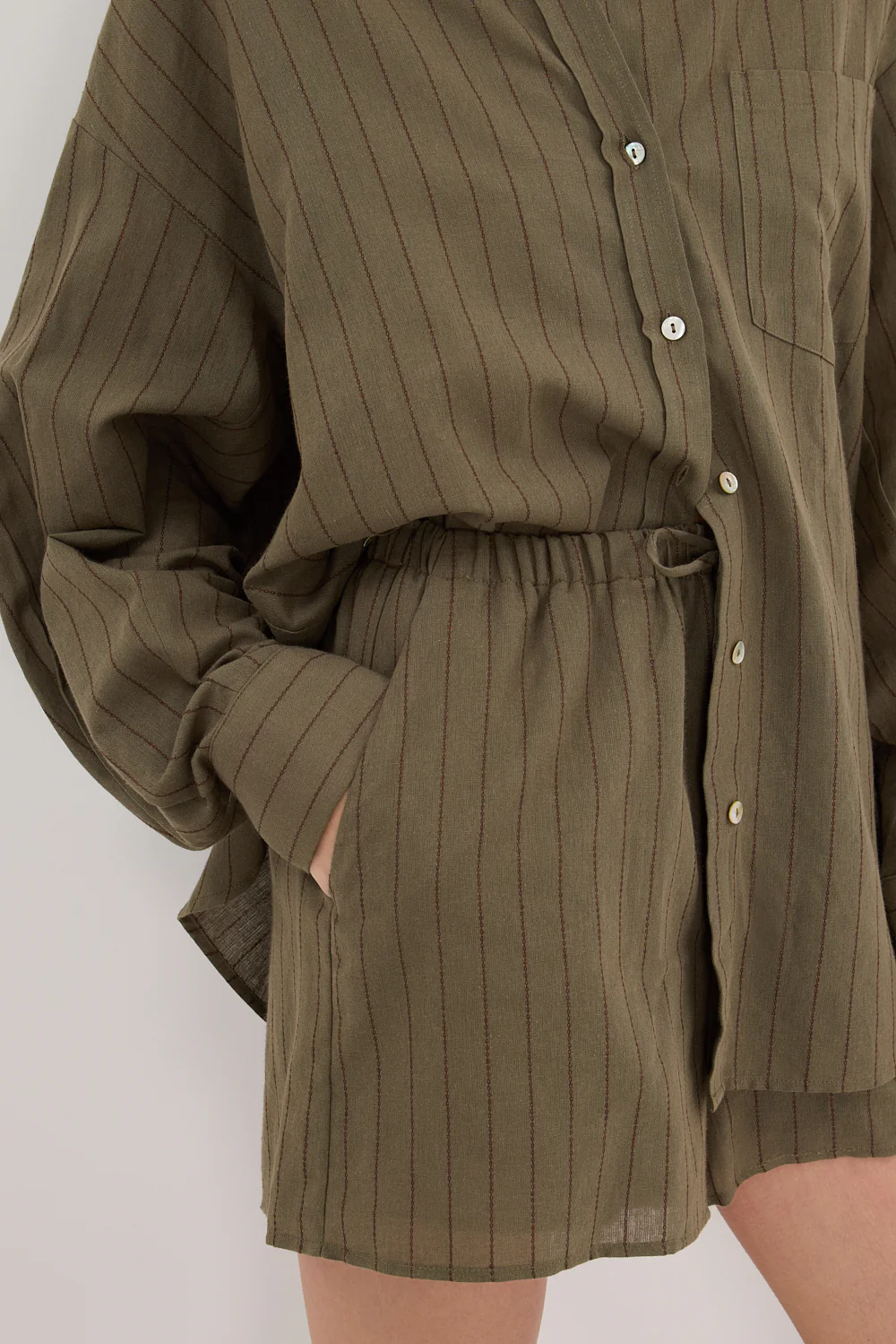 OLLIE MOSS STRIPE SHORT - Image 5