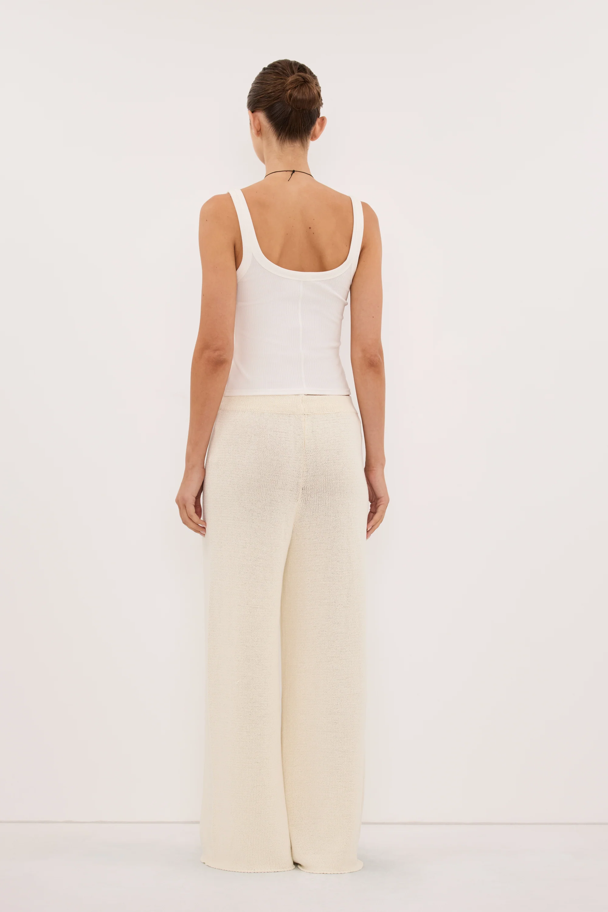 ORIA NATURAL COTTON KNIT PANT - Image 7