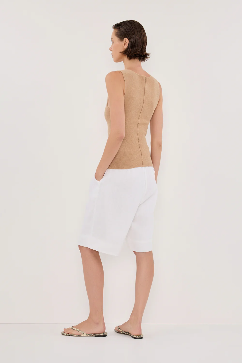 OWEN TAN BOAT NECK TOP - Image 4