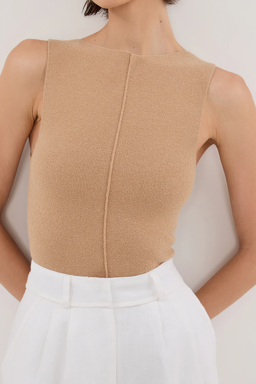 OWEN TAN BOAT NECK TOP - Image 5