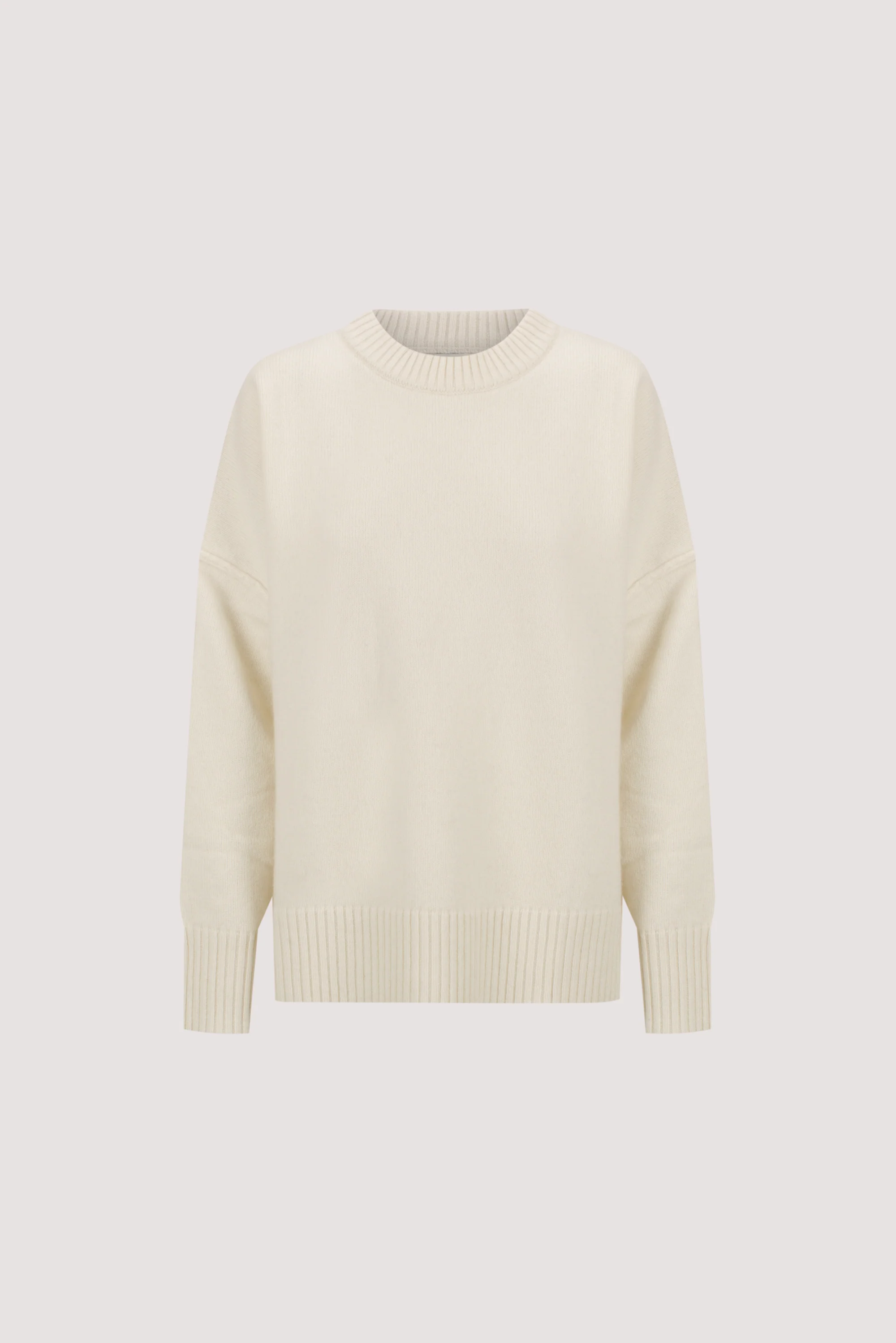 PAIGE CREAM WOOL KNIT JUMPER - Image 5