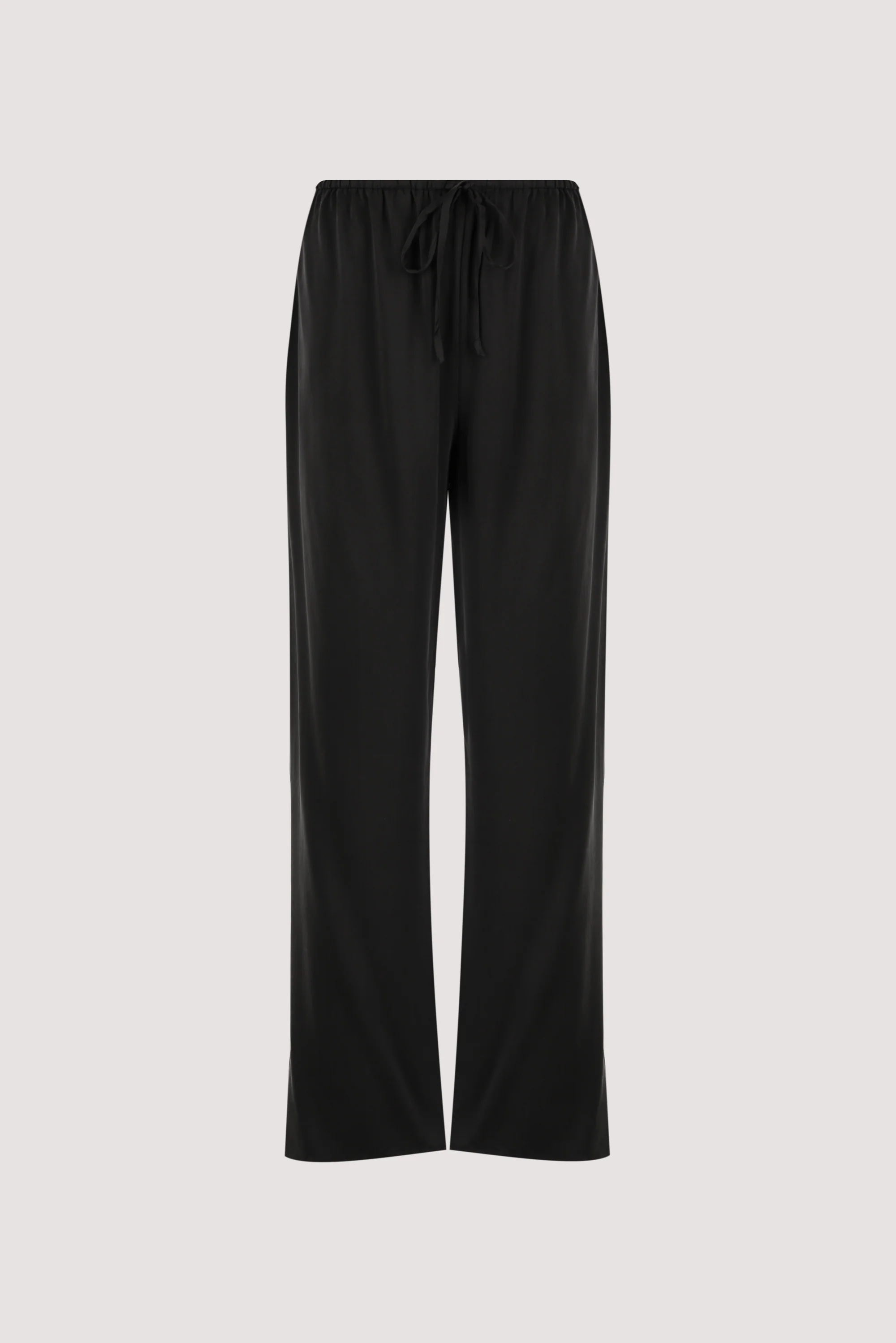 PERCY BLACK SILK PANT - Image 7