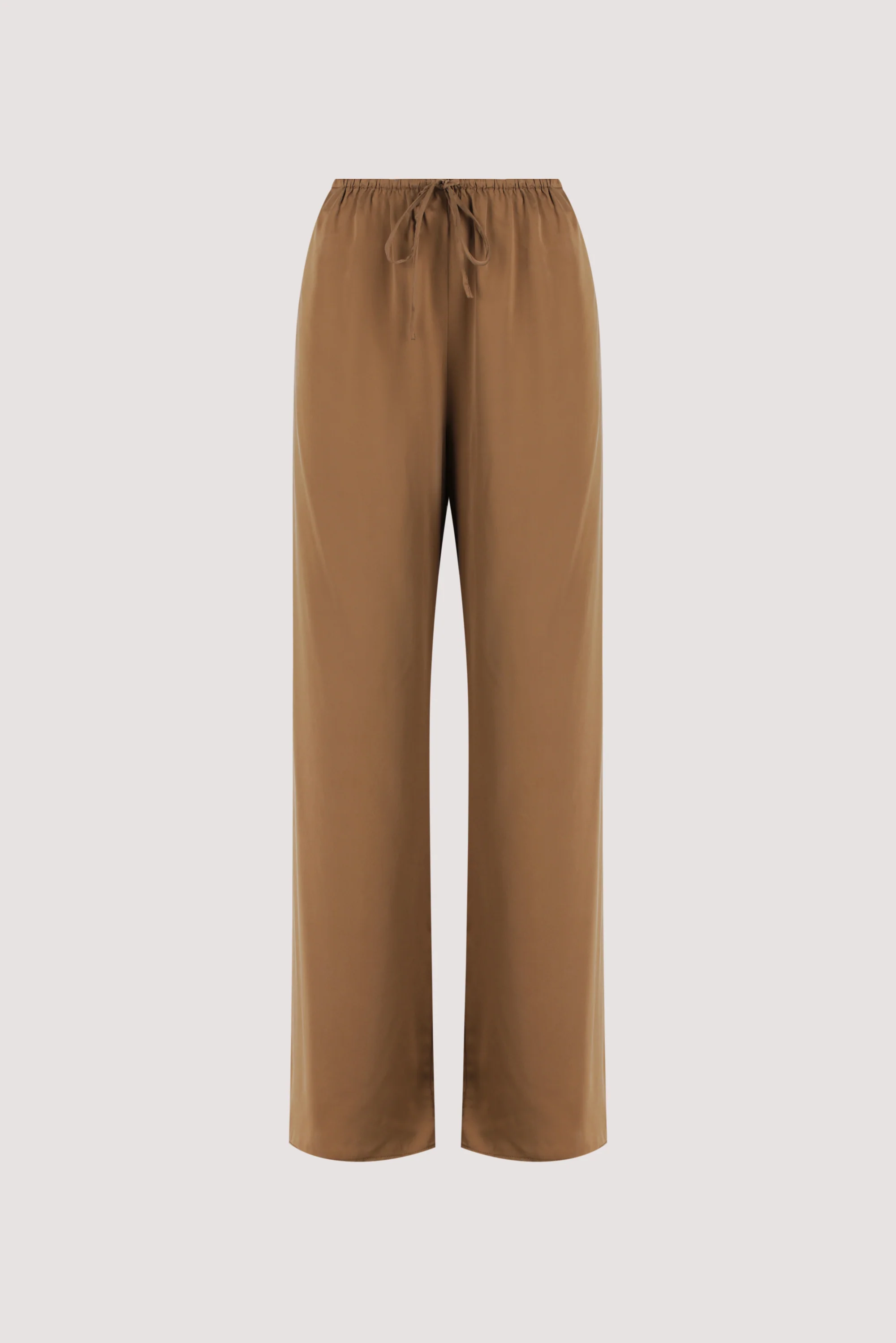 PERCY CHESTNUT SILK PANT - Image 8
