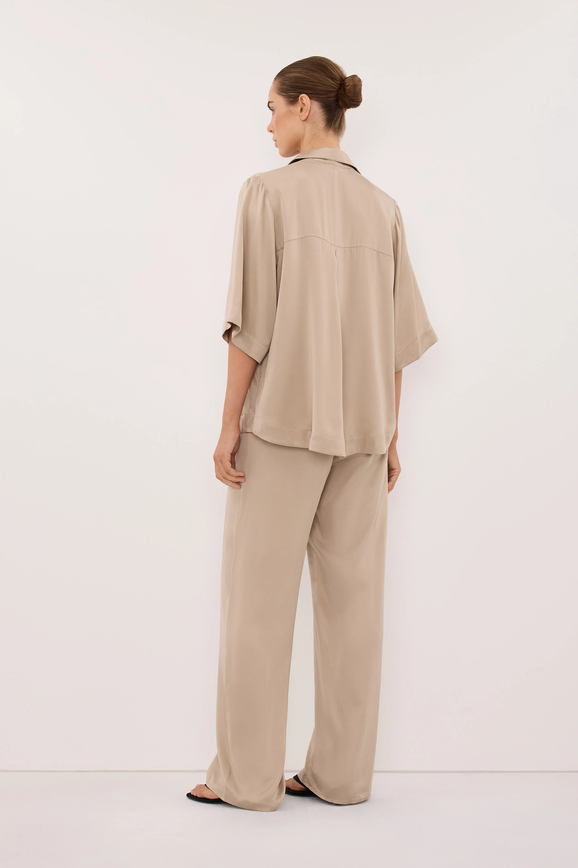 PERCY GOLD SILK PANT - Image 4