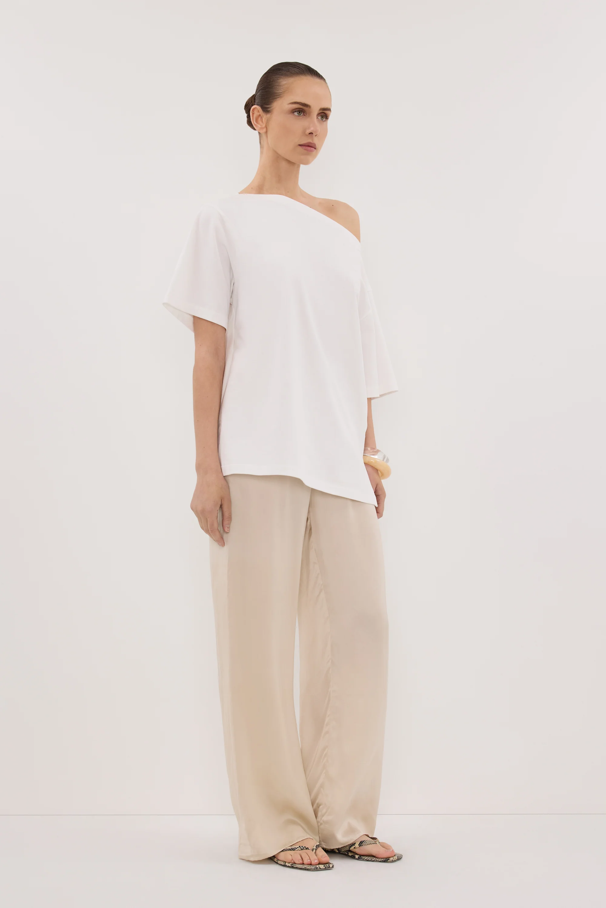 PERCY SANDSTONE SILK PANT - Image 3