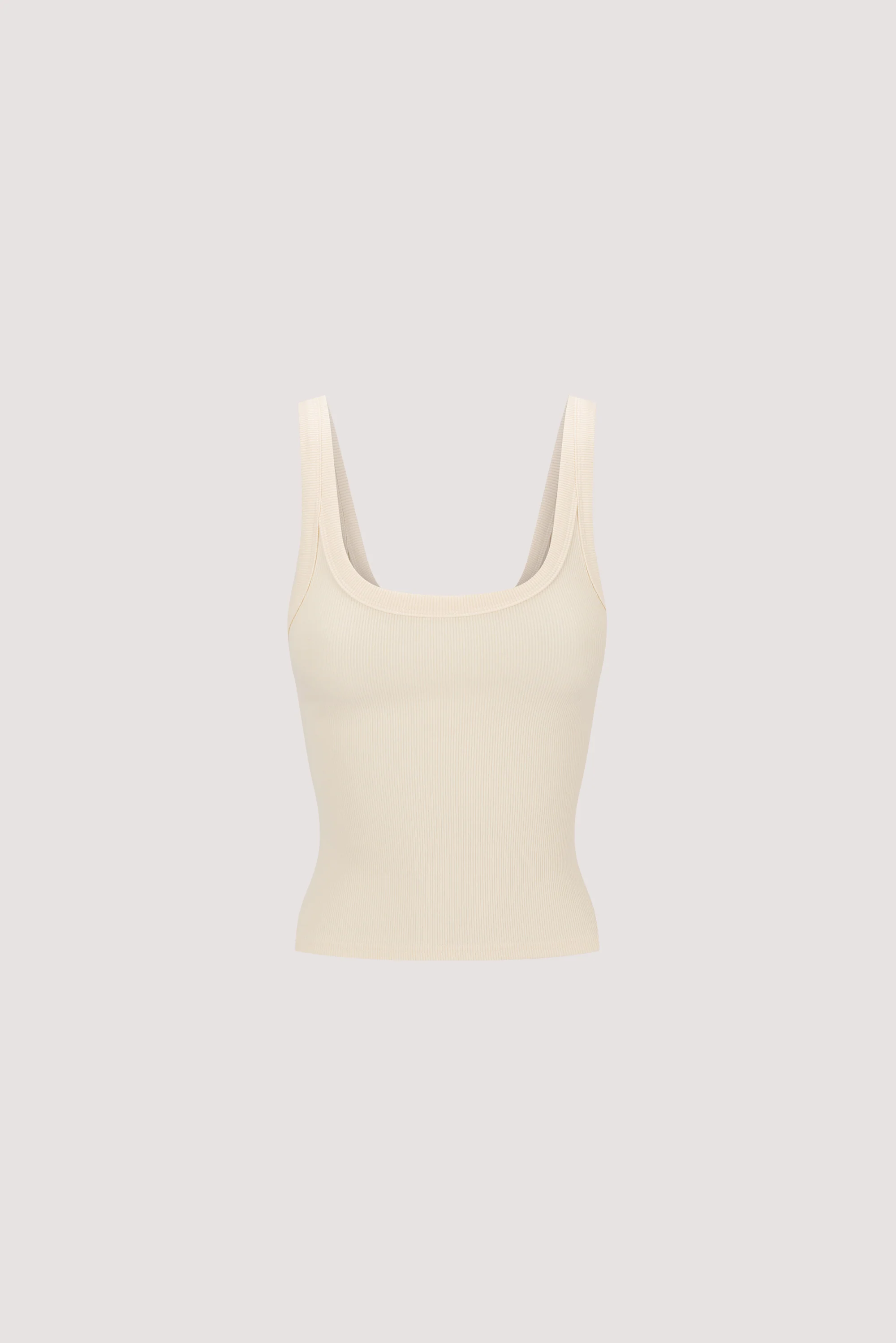 PHOEBE SANDSTONE SCOOP NECK TANK TOP - Image 6