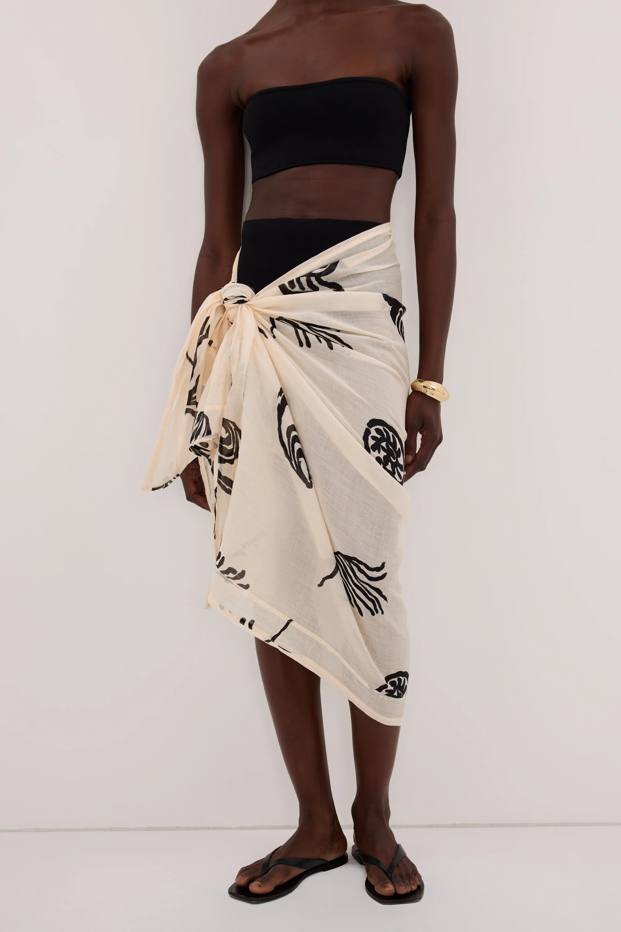 POSITANO SANDSTONE RAMIE SARONG - Image 2