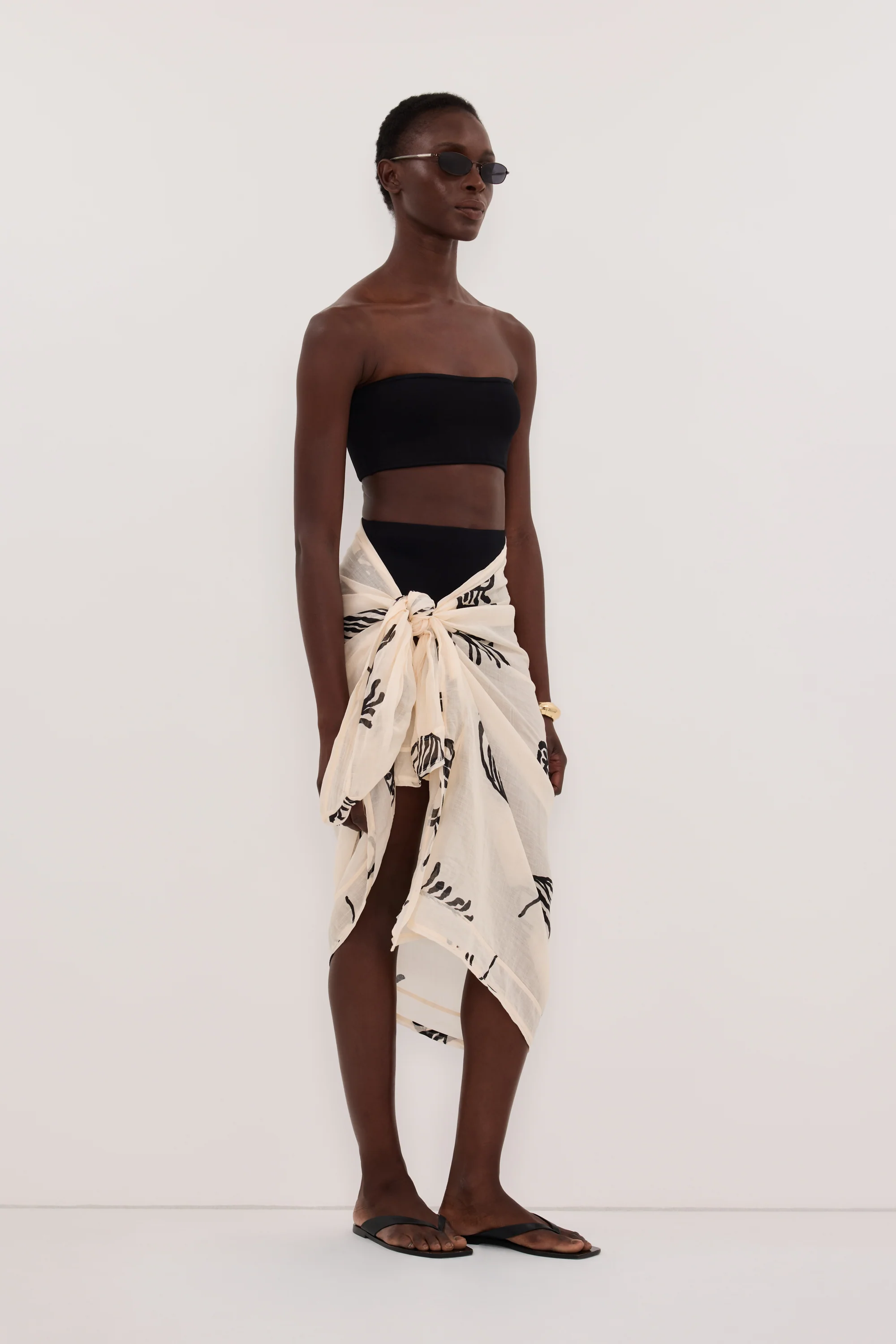 POSITANO SANDSTONE RAMIE SARONG - Image 3