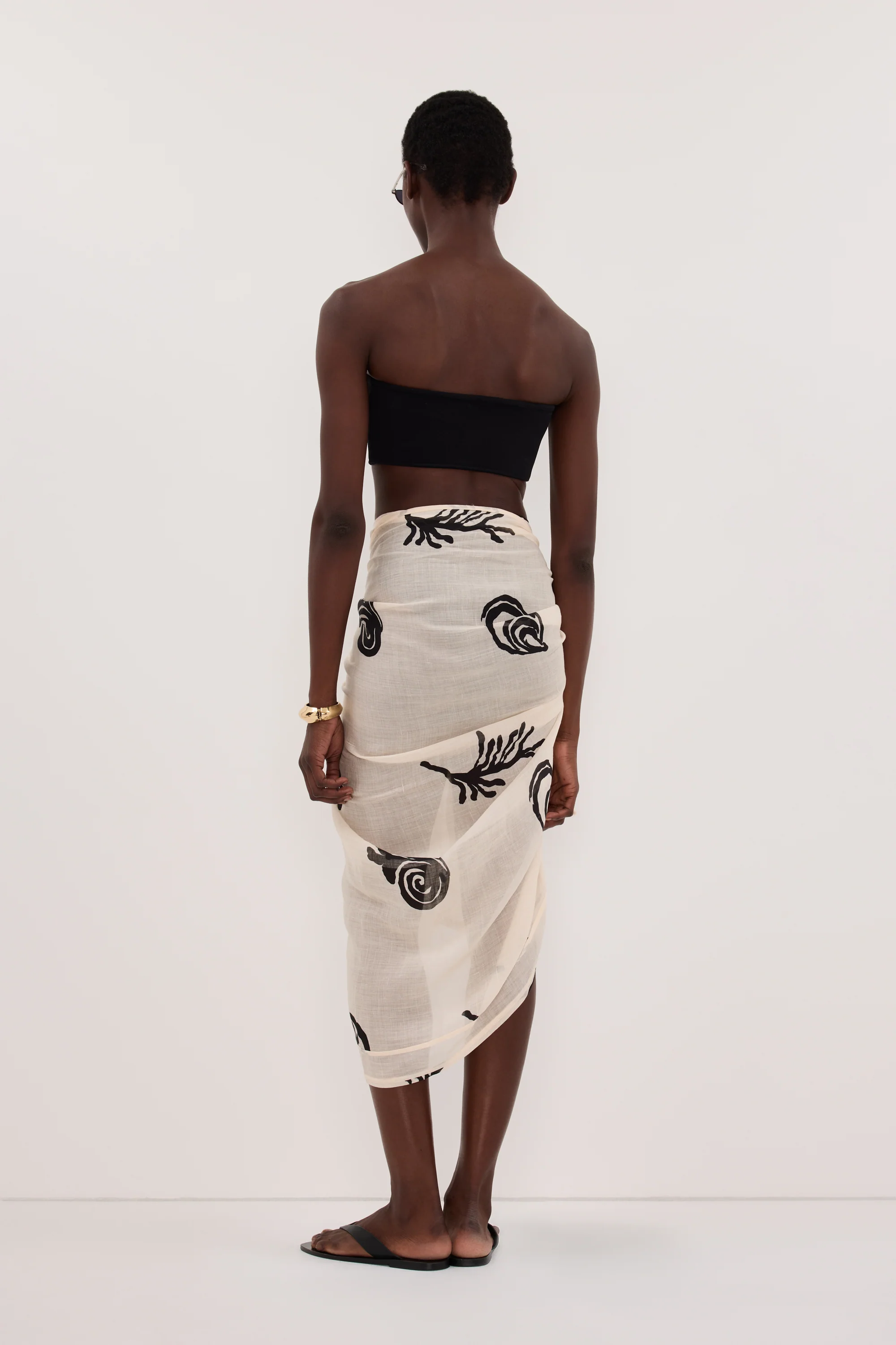 POSITANO SANDSTONE RAMIE SARONG - Image 4
