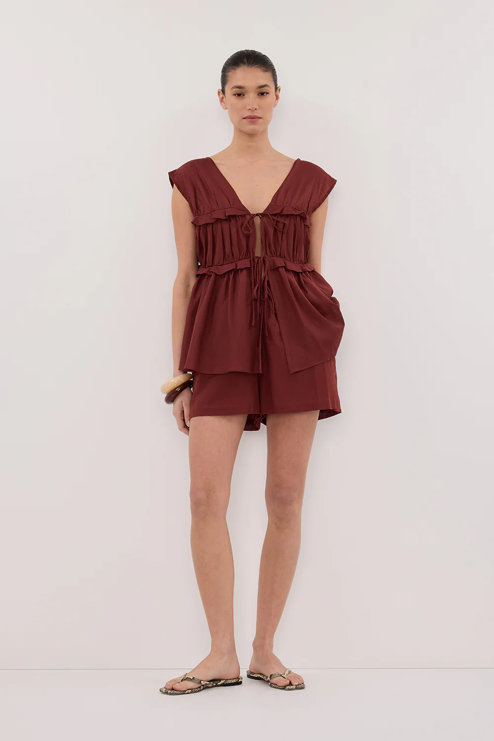 QUINN SAHARA LINEN SHORT