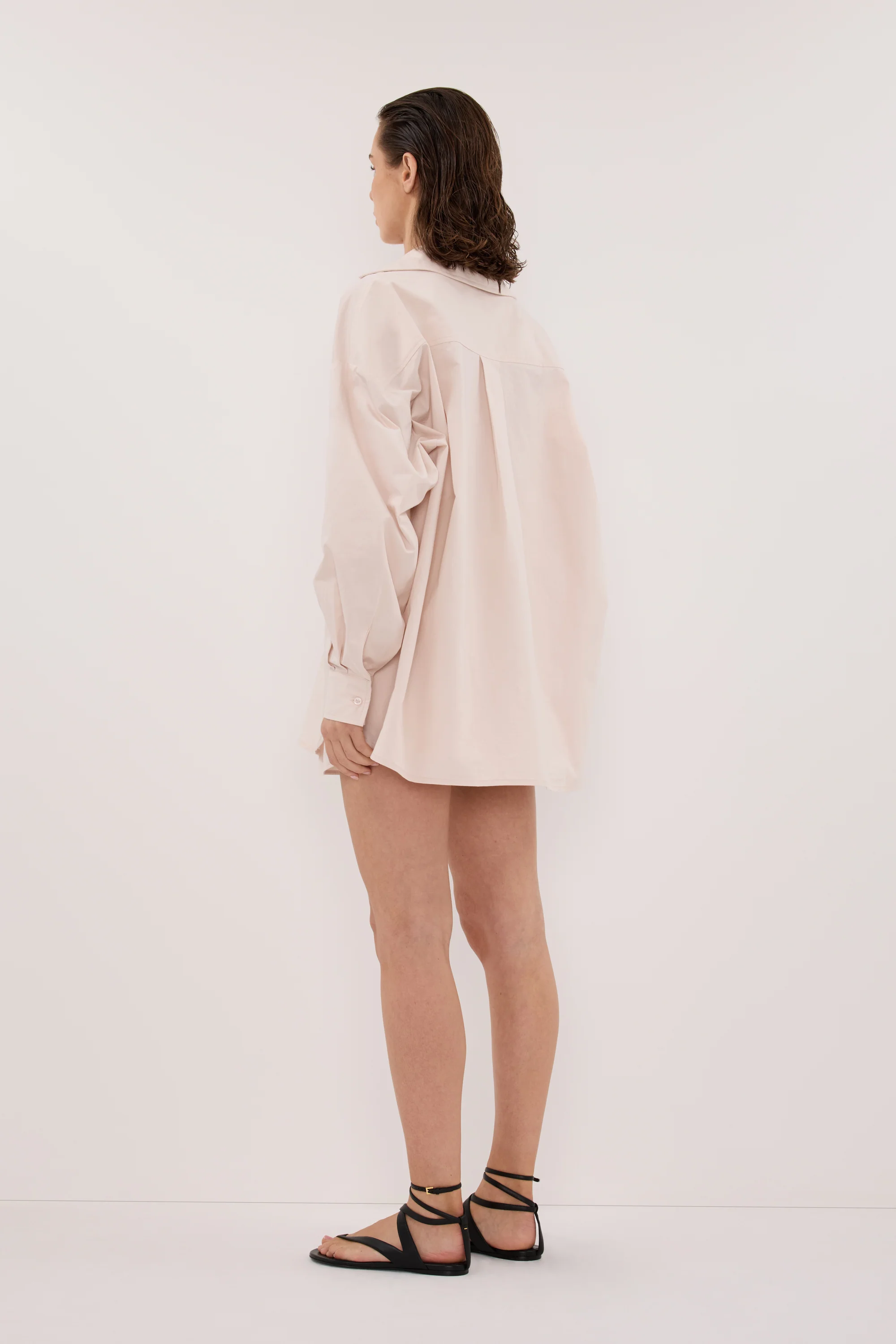 RAQUEL POWDER POPLIN SHORT - Image 4