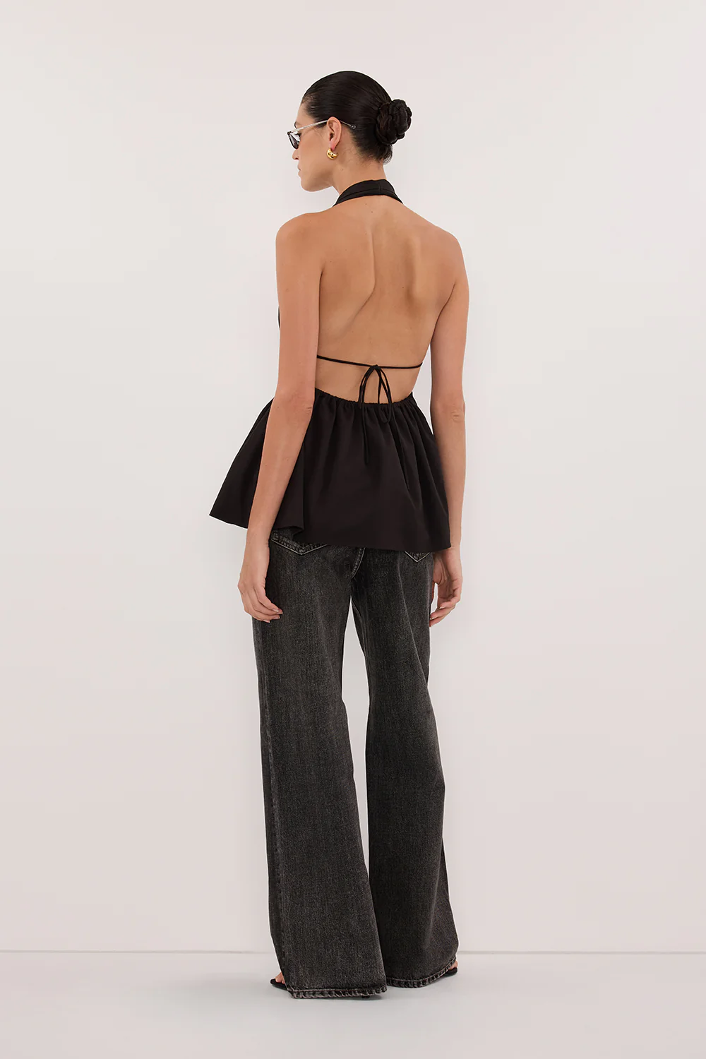 REAGAN 2.0 WASHED BLACK SLOUCHY JEAN - Image 4