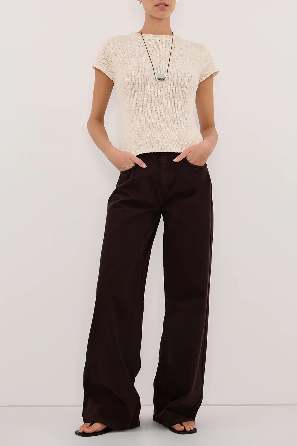 REAGAN 2.0 BURNT CHOC TALL JEAN - Image 2