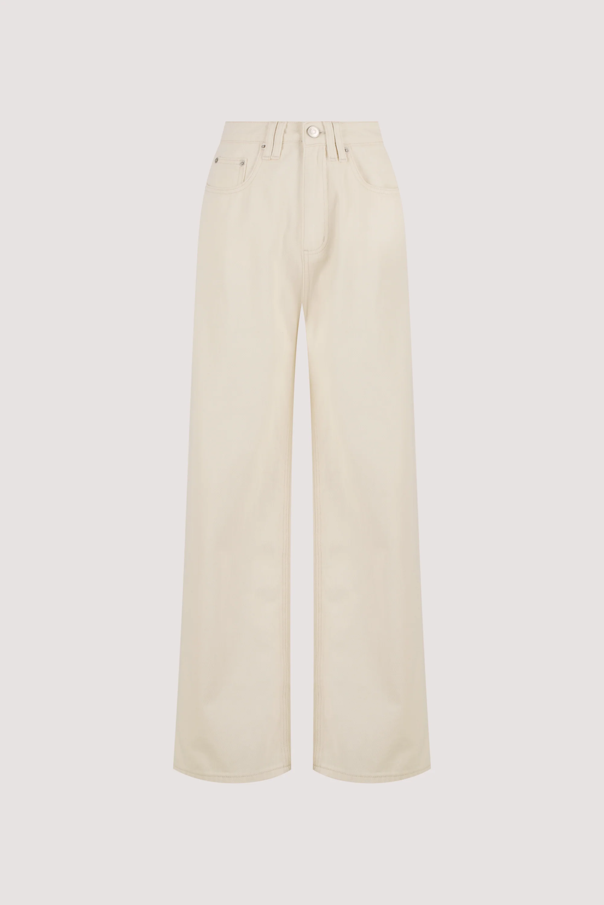 REAGAN 2.0 CREAM SLOUCHY JEAN - Image 6