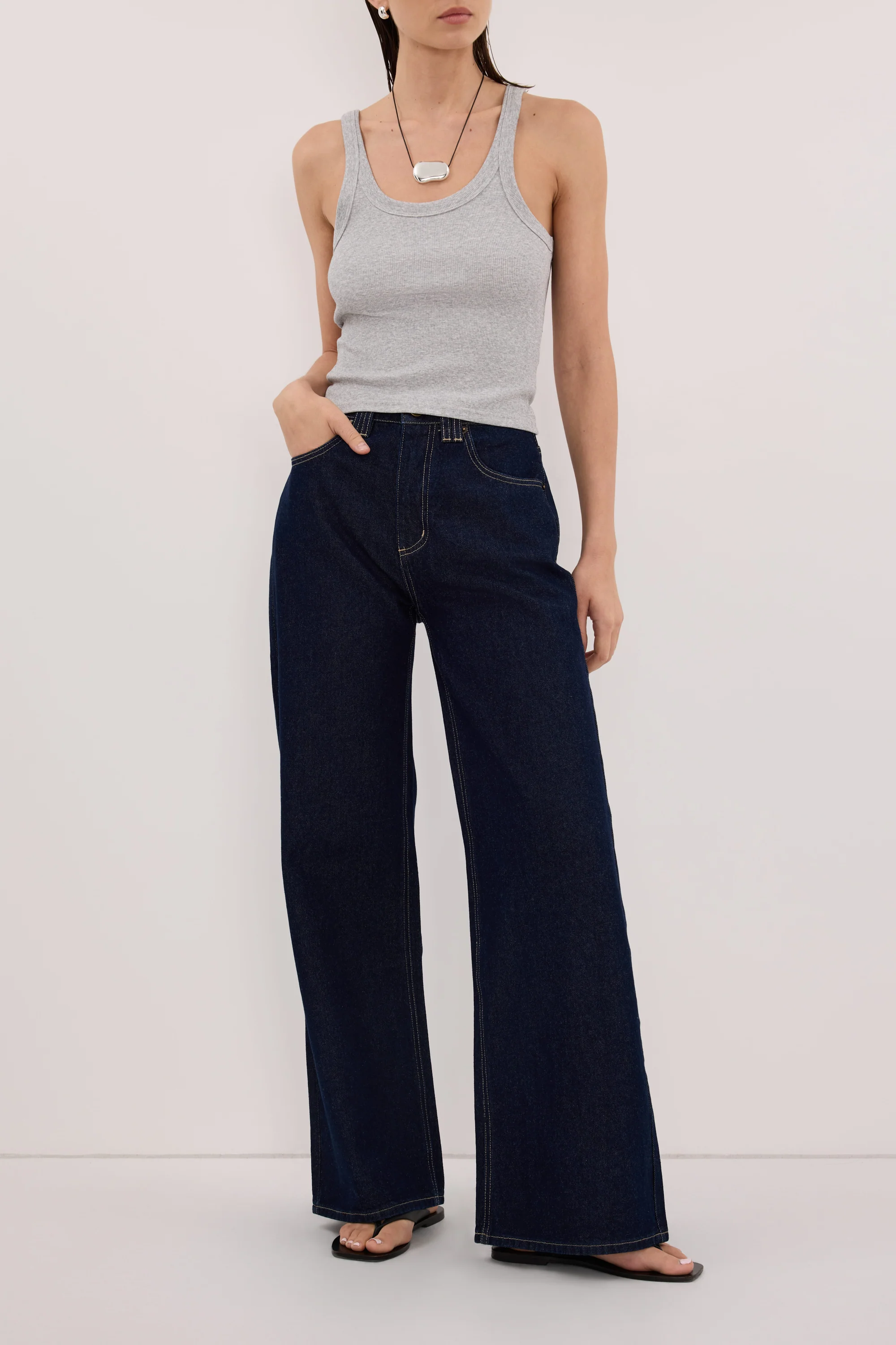 REAGAN 2.0 INDIGO SLOUCHY JEAN - Image 2