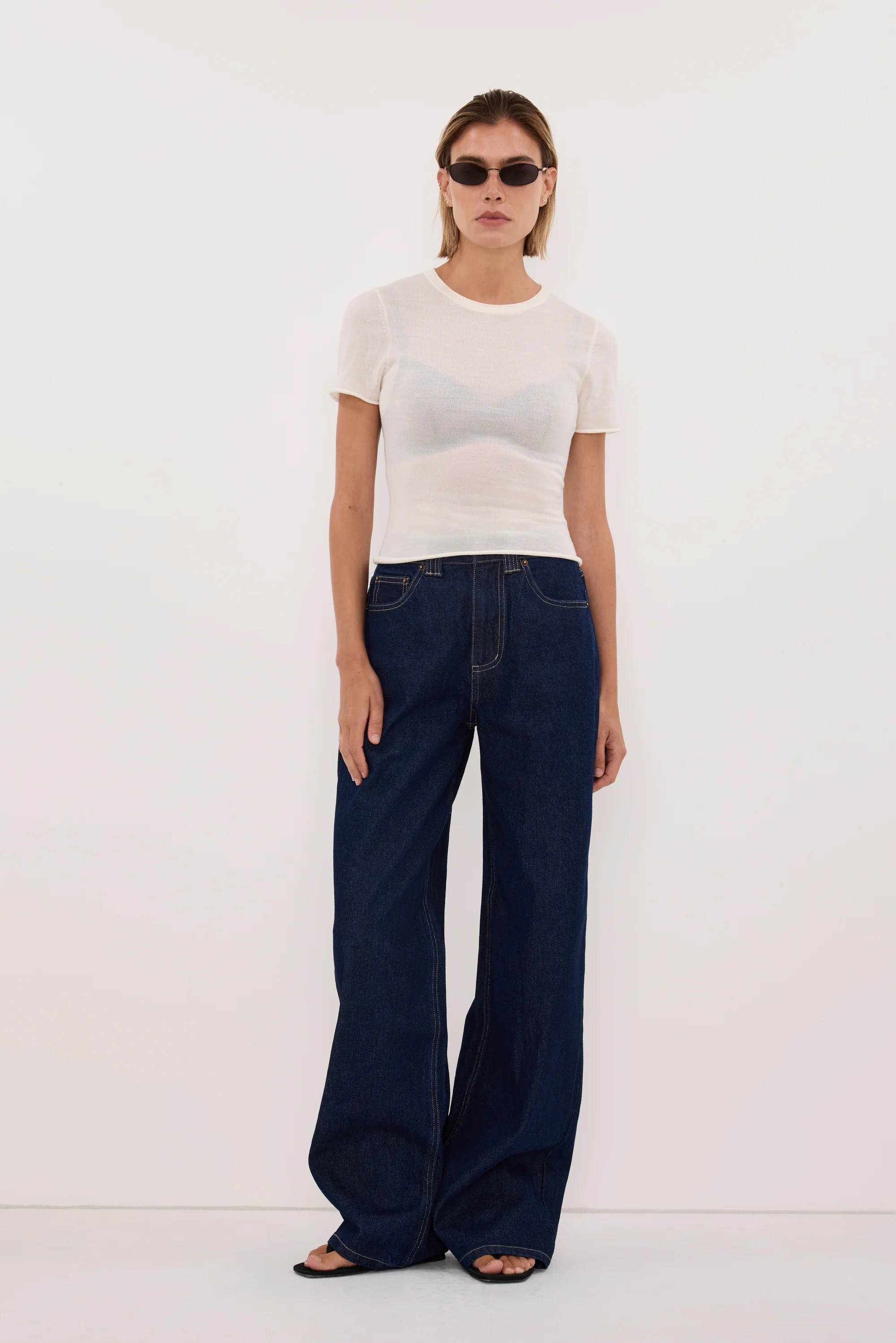 REAGAN 2.0 INDIGO TALL SLOUCHY JEAN