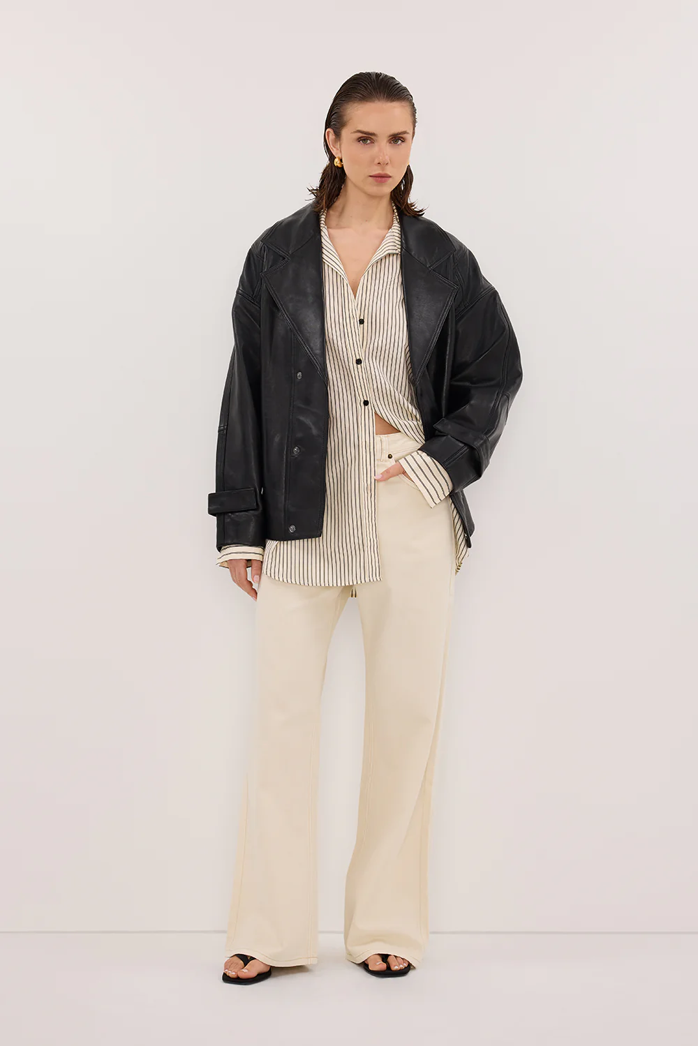 REAGAN 2.0 NATURAL SLOUCHY JEAN