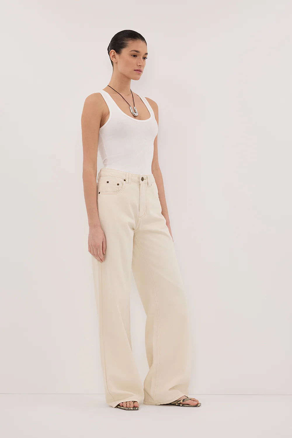 REAGAN 2.0 NATURAL TALL SLOUCHY JEAN - Image 3