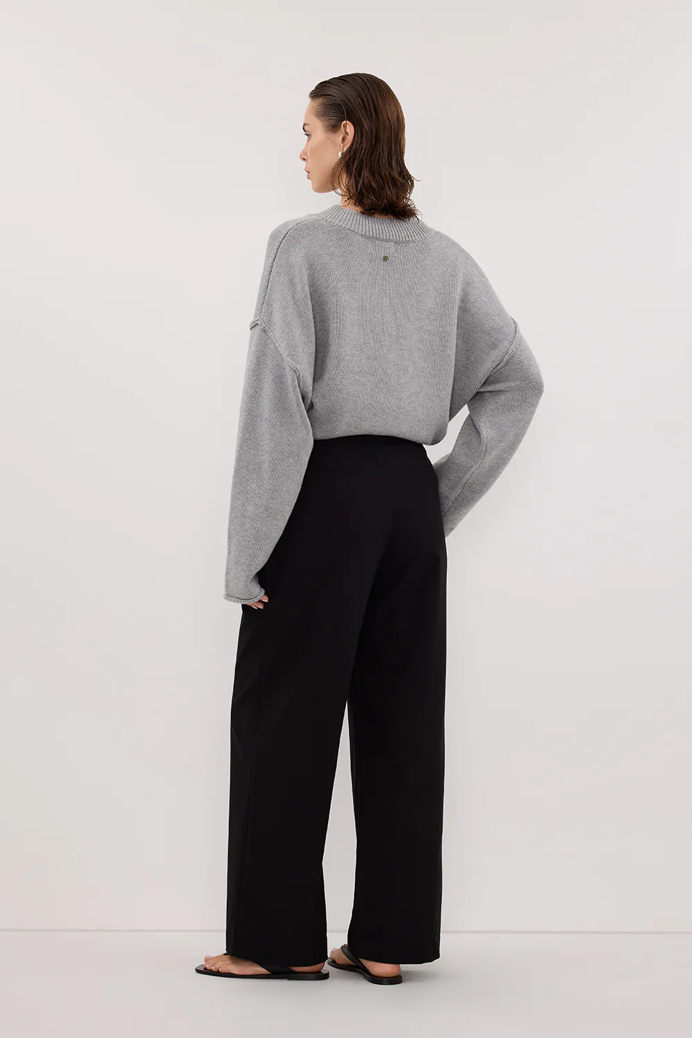 REMY BLACK TAILORED PANT - Image 4