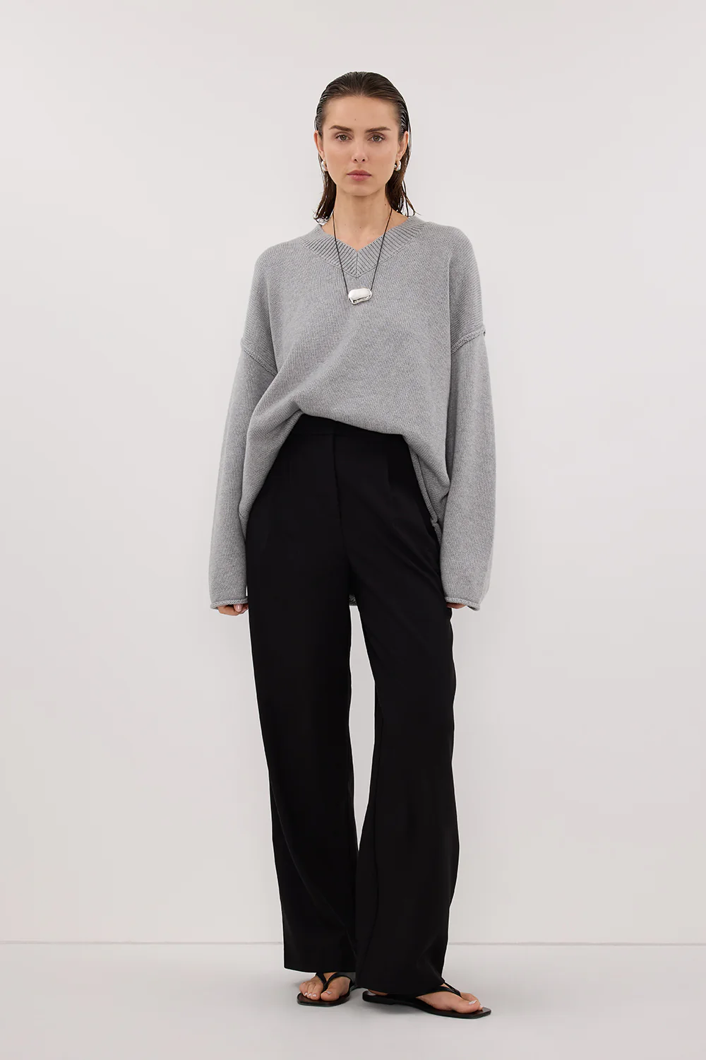 REMY BLACK TAILORED PANT - Image 5