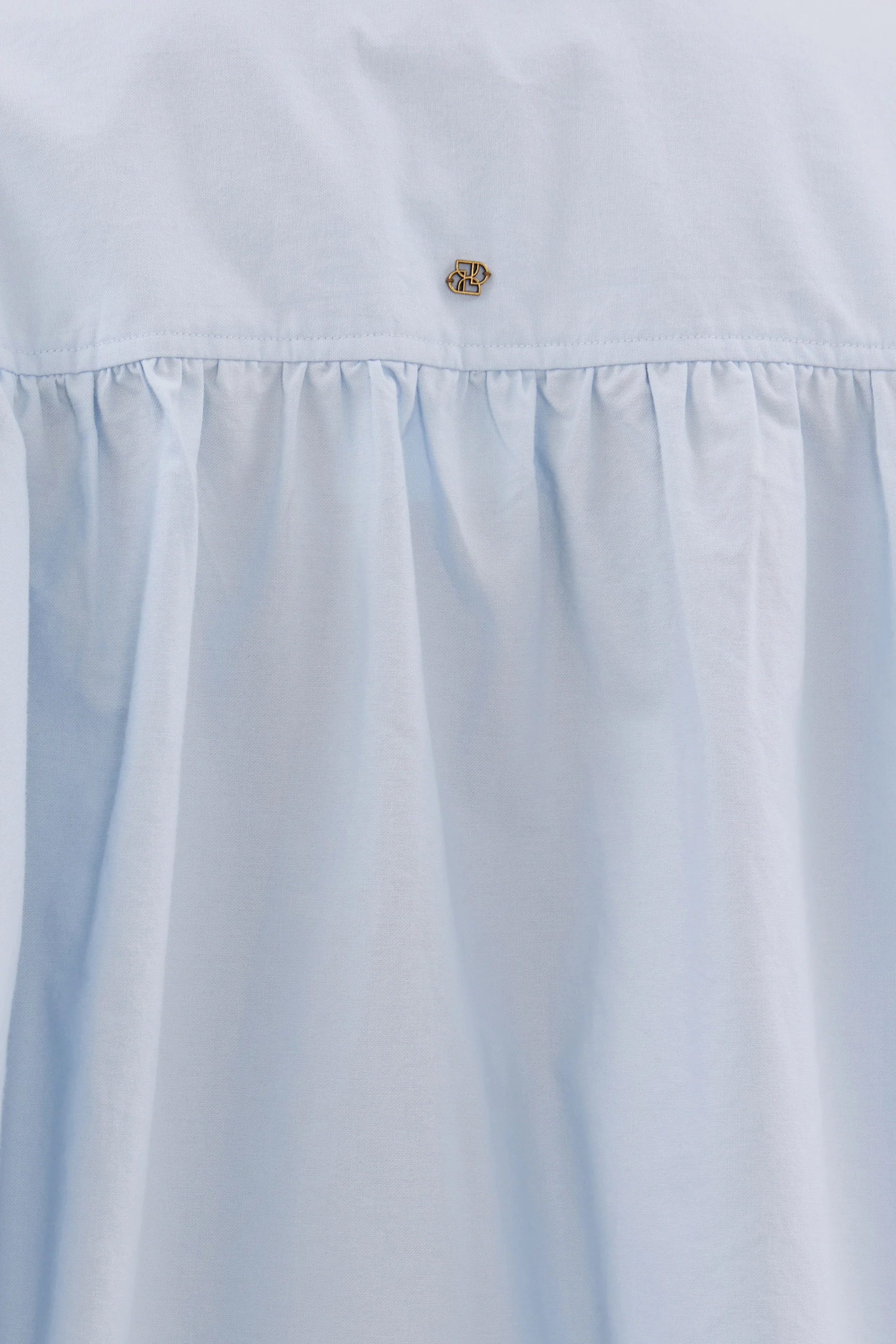RHEA 2.0 ICE BLUE OVERSIZED COTTON SHIRT - Image 6