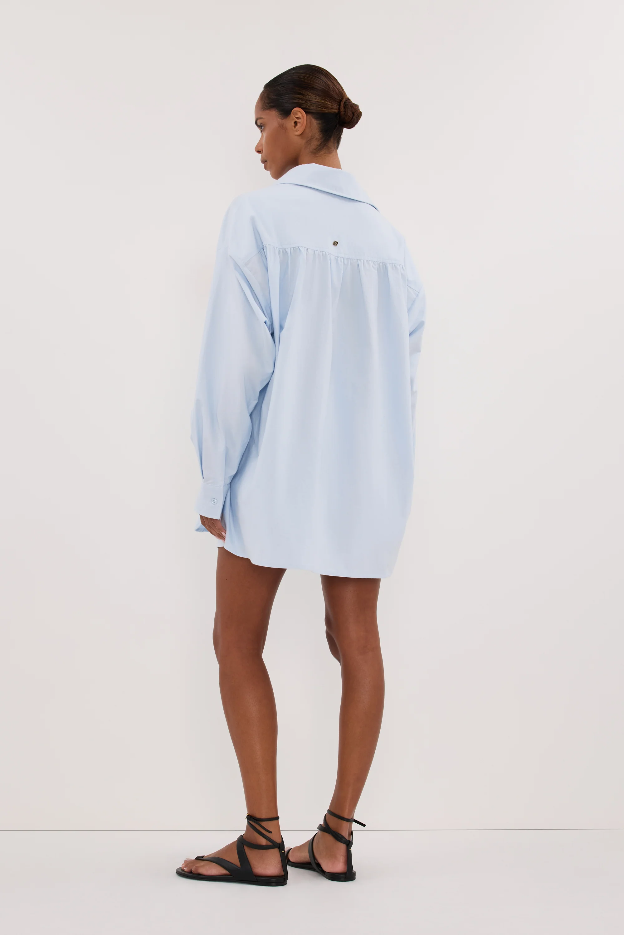 RHEA 2.0 ICE BLUE COTTON SHORT - Image 4
