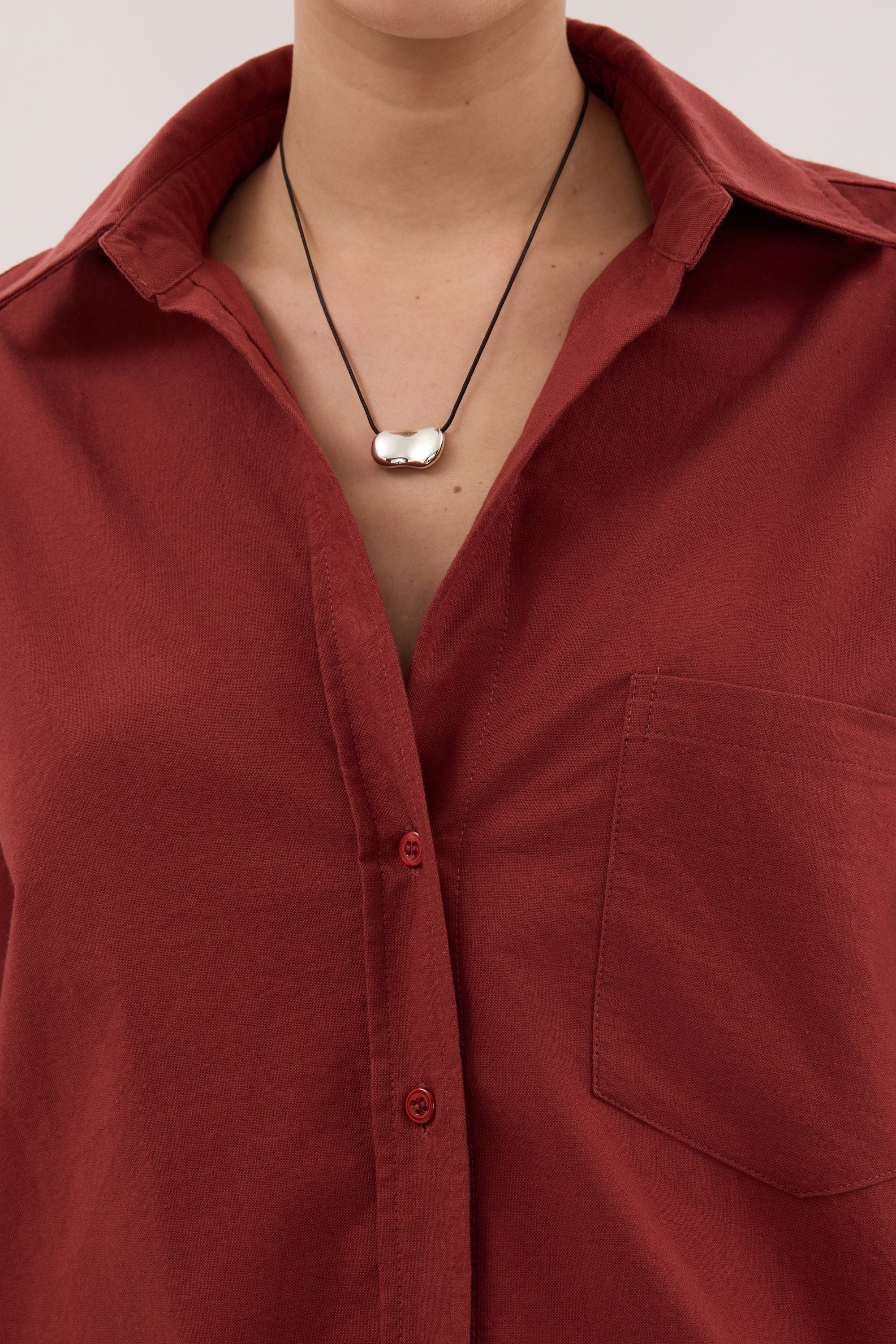 RHEA 2.0 SAHARA OVERSIZED COTTON SHIRT - Image 5