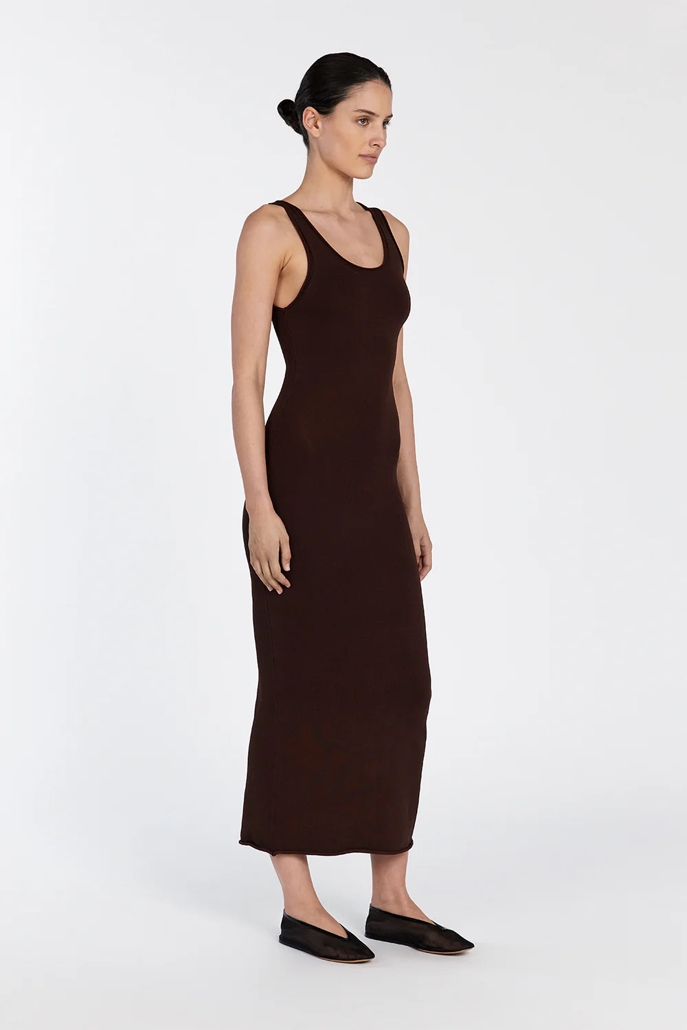 ROMA CHOC MAXI DRESS - Image 3