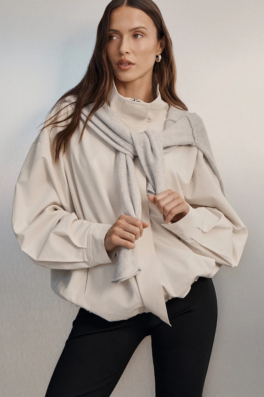 RORY IVORY LIGHTWEIGHT TRACK JACKET