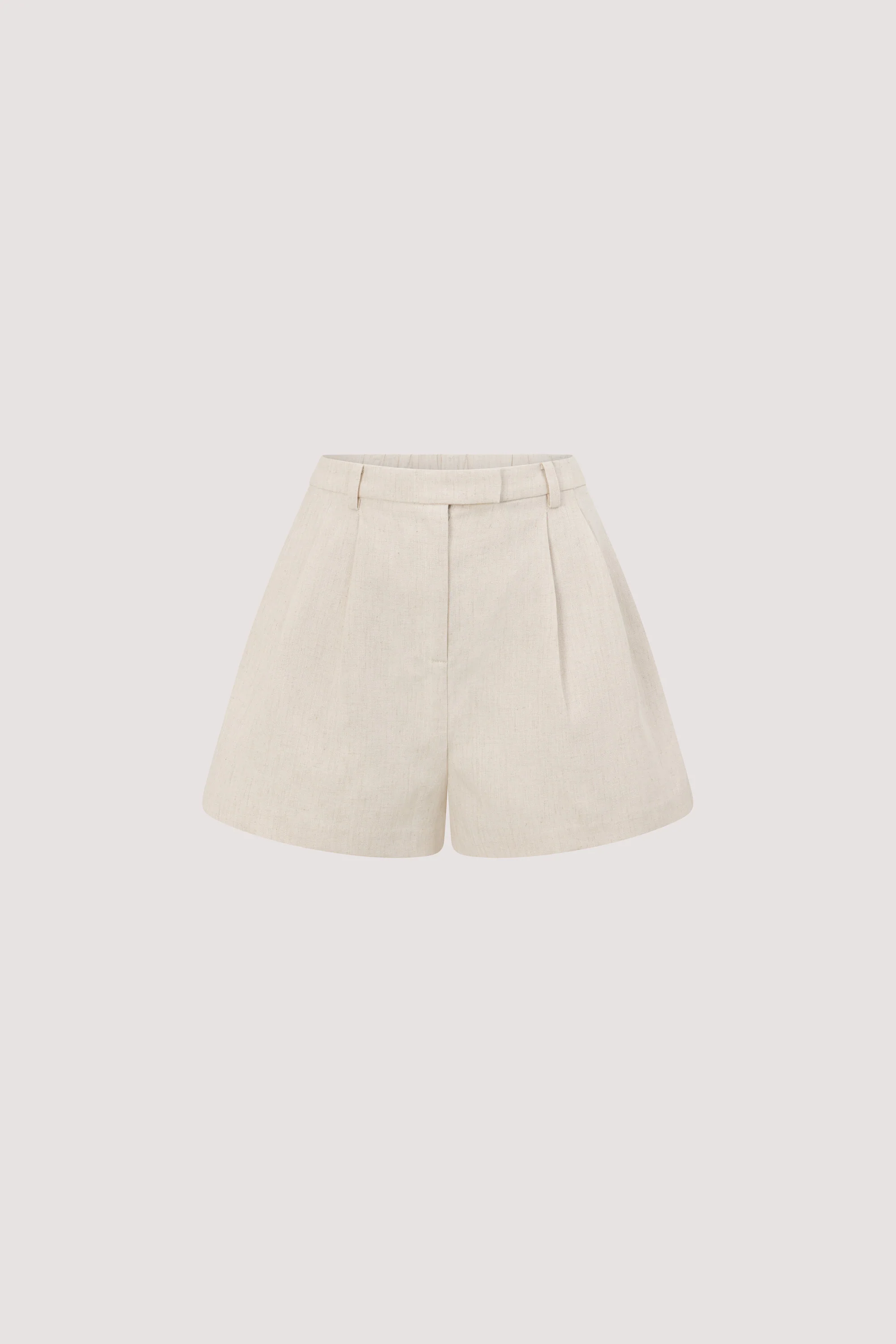 ROSALIE CREAM MARLE TAILORED SHORT - Image 6