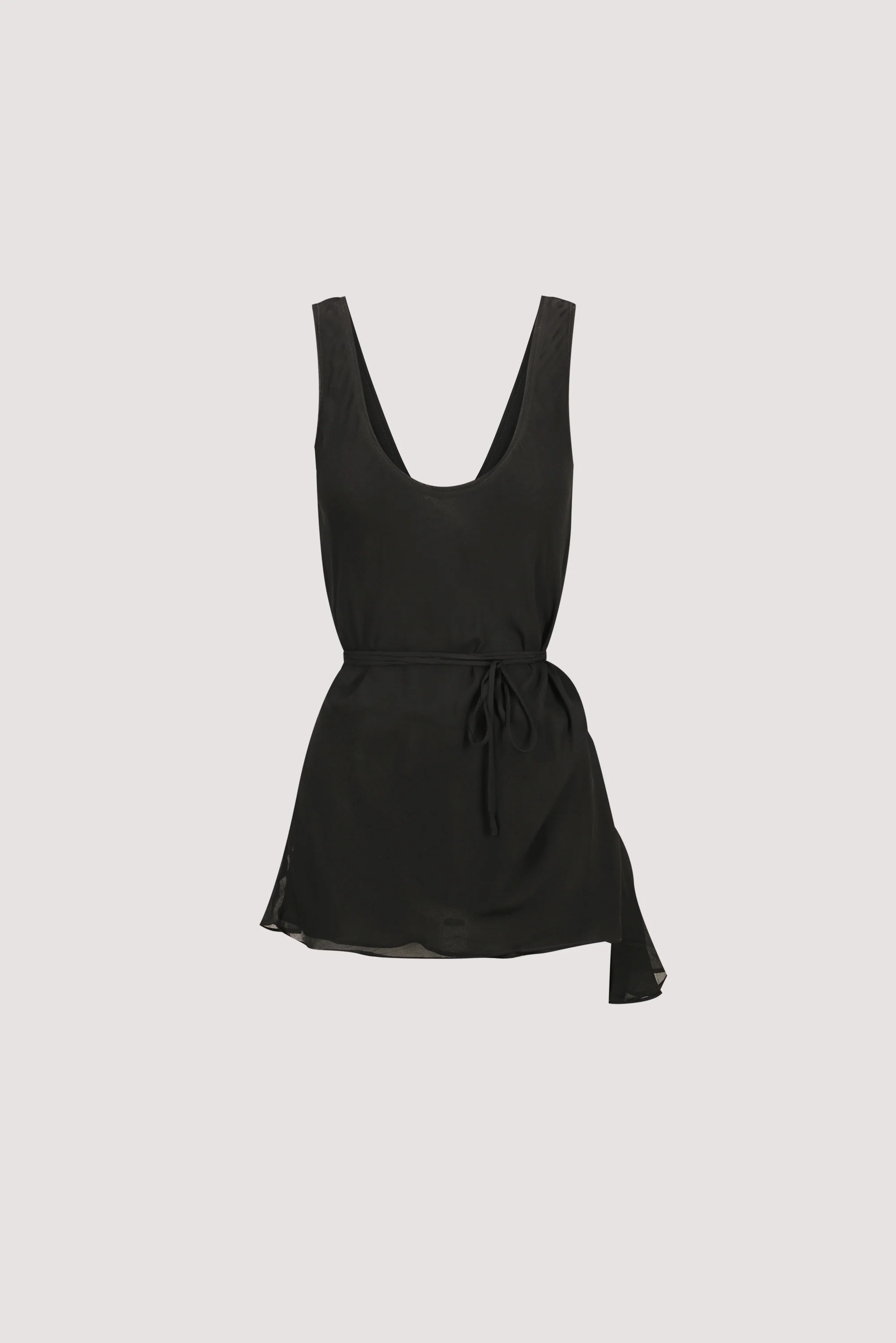 RUDI BLACK SLEEVELESS CAMI TOP - Image 6