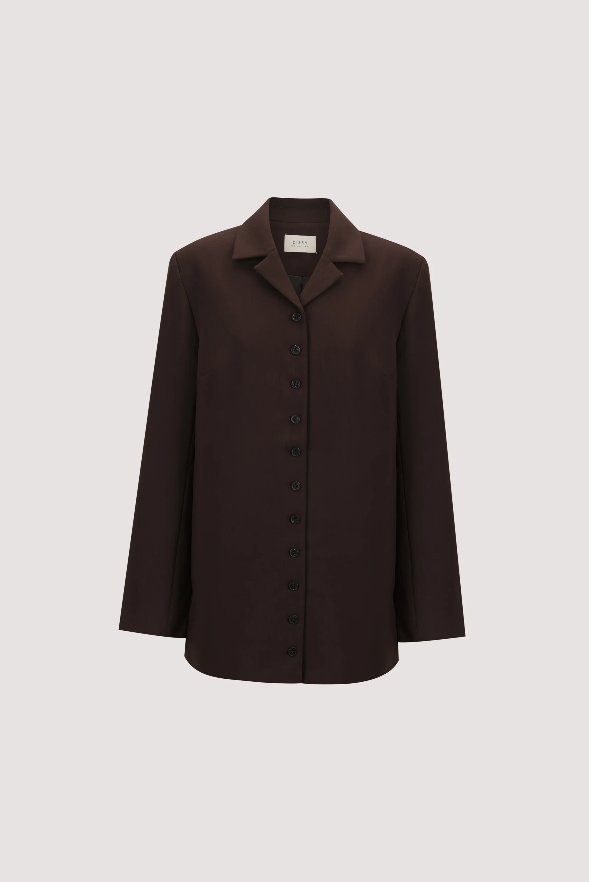 RYKER DARK CHOC OVERSIZED BLAZER - Image 6