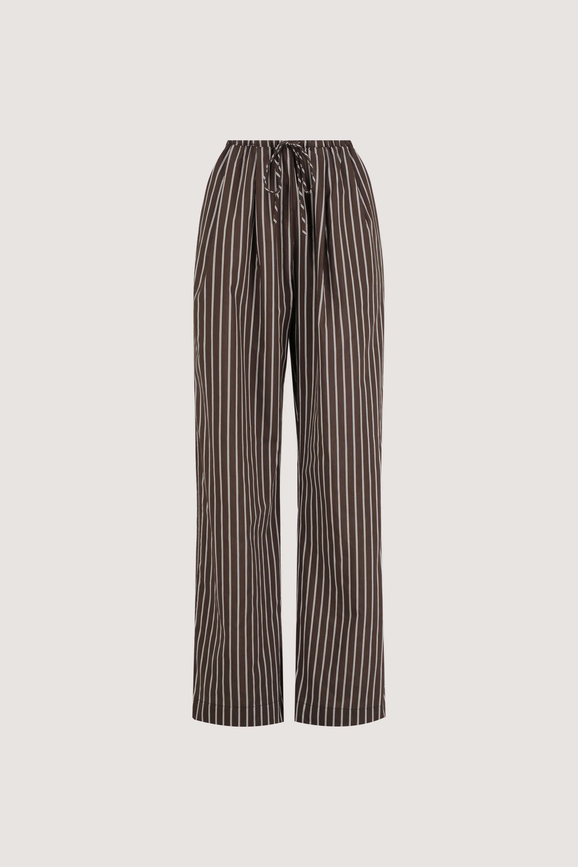 SABLE BITTER CHOC SILK BLEND PANT - Image 8