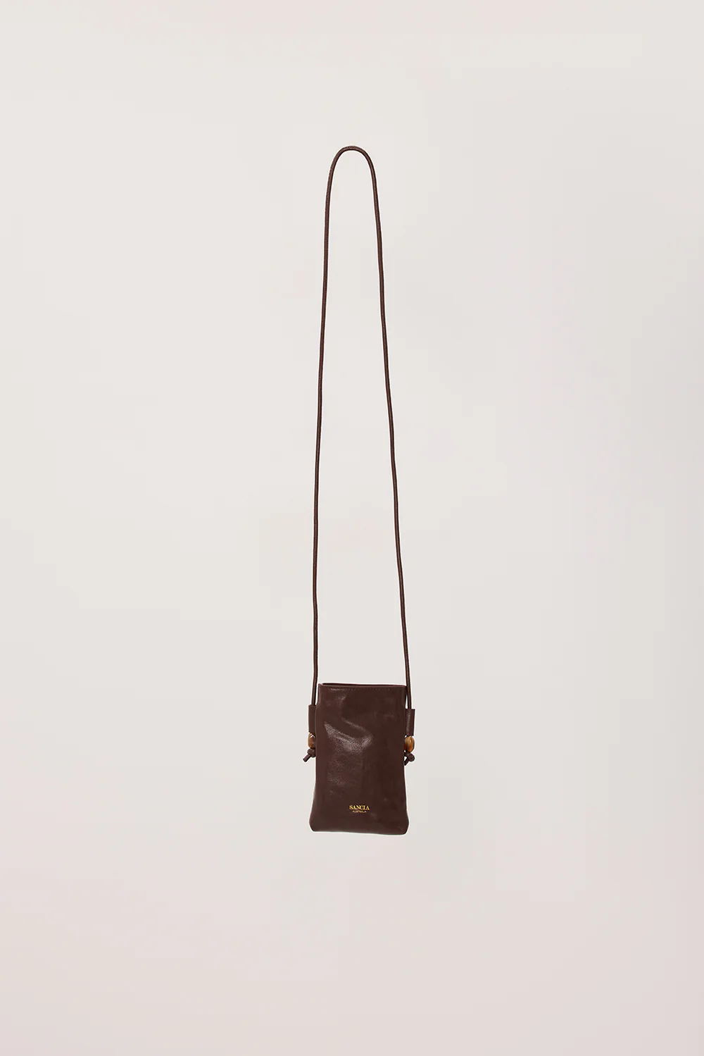 SANCIA THE ALVIDE COCOA PHONE BAG