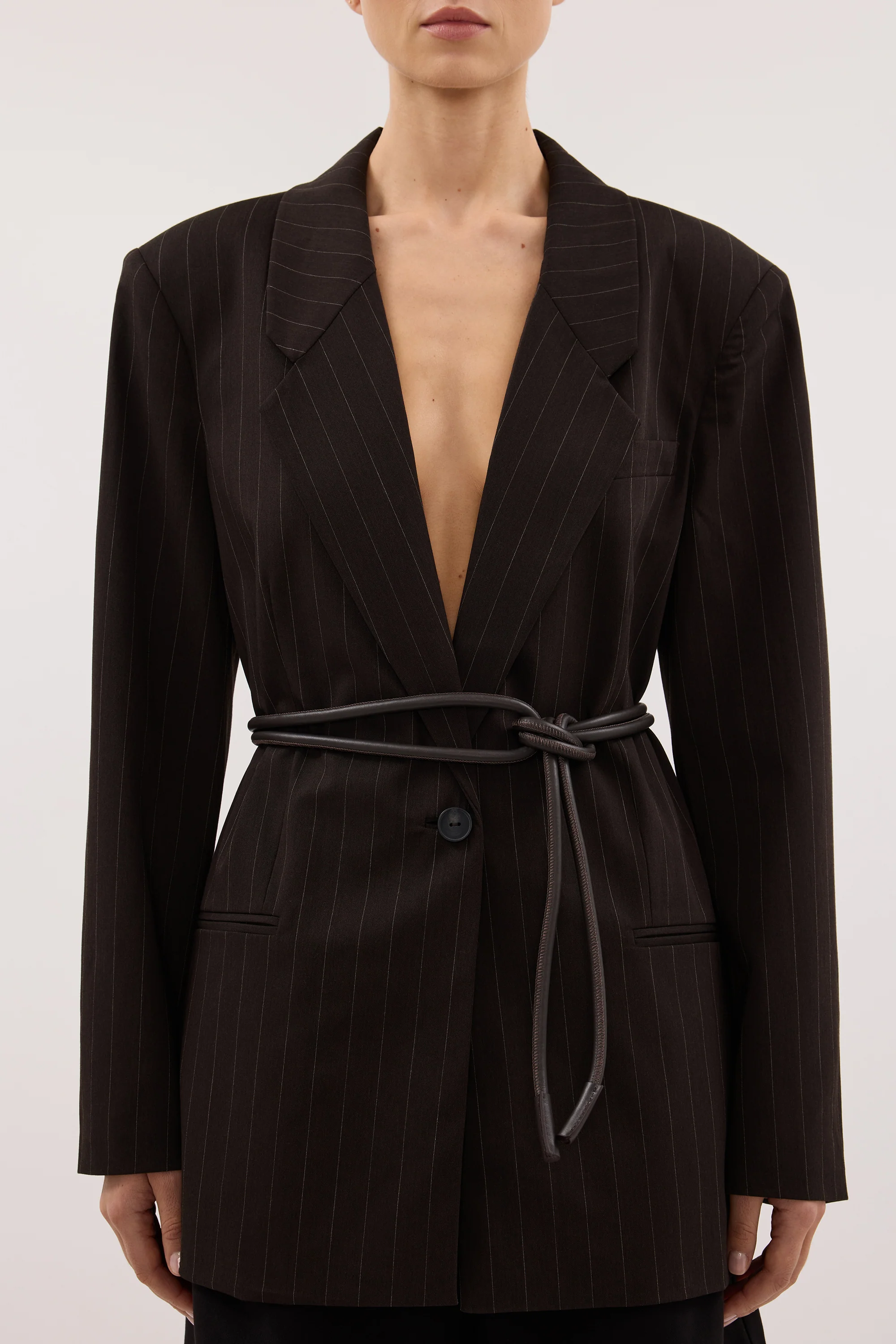 SANCIA THE MATTEO WRAP BELT BROWN - Image 2