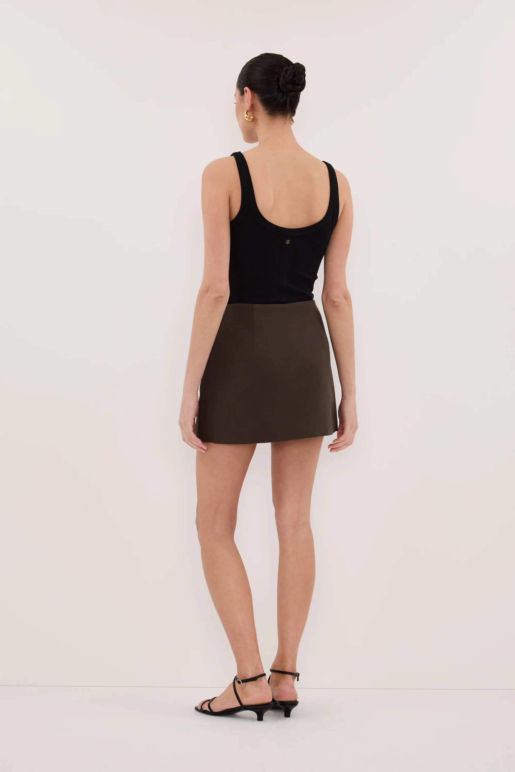 SOHO BITTER CHOC TAILORED SKORT - Image 7