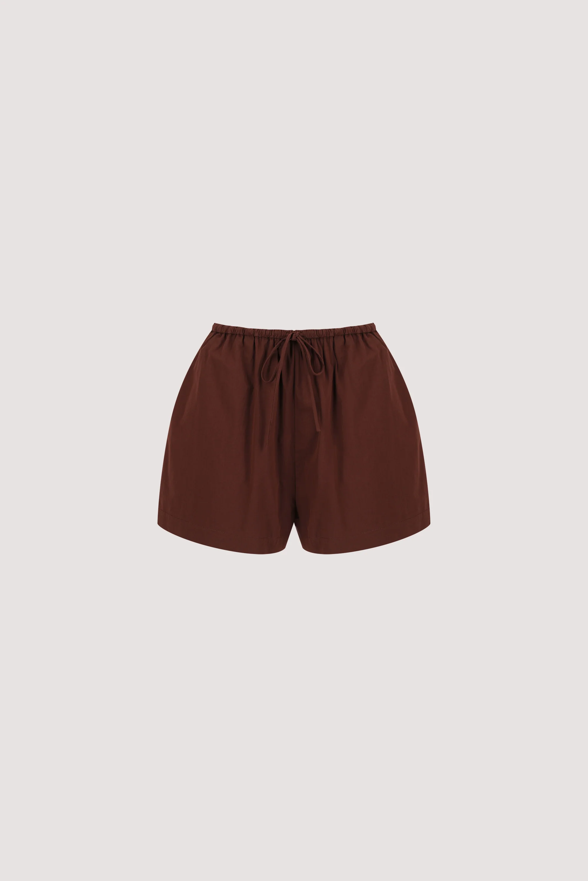 SOMMER CINNAMON POPLIN SHORT - Image 9