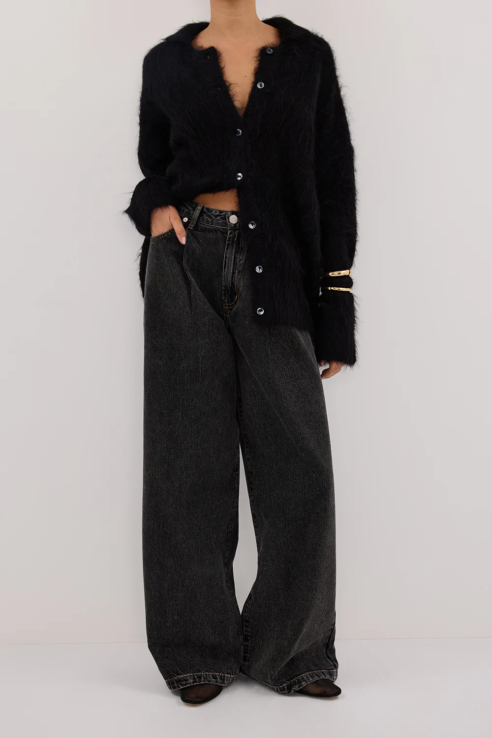STERLING WASHED BLACK DENIM JEAN - Image 3