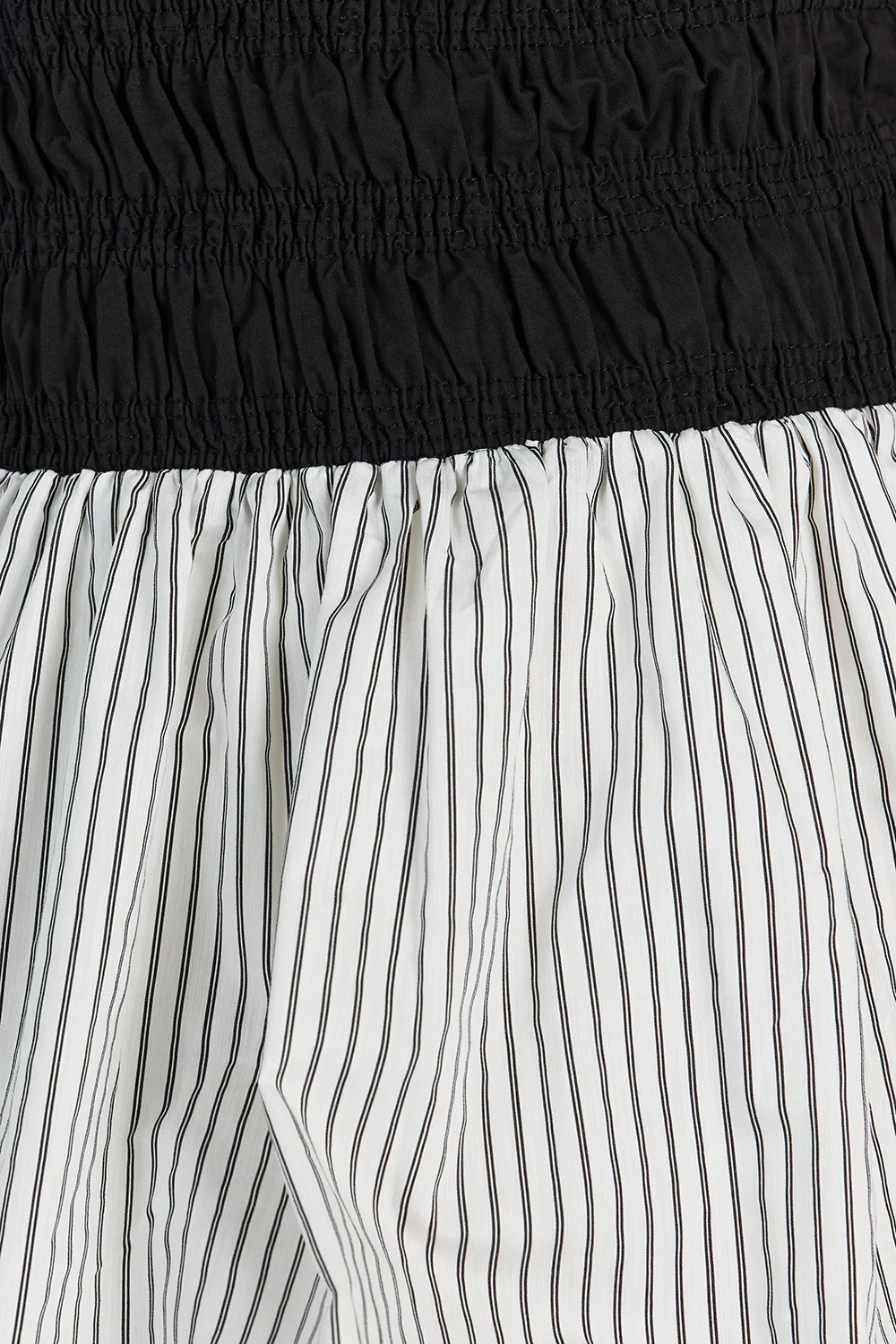 STOCKHOLM STRIPE SILK BLEND MINI DRESS - Image 6