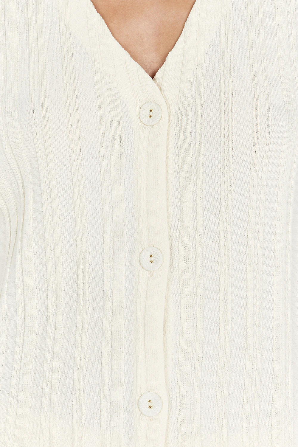 SYLVIA CREAM LONGLINE VEST - Image 6