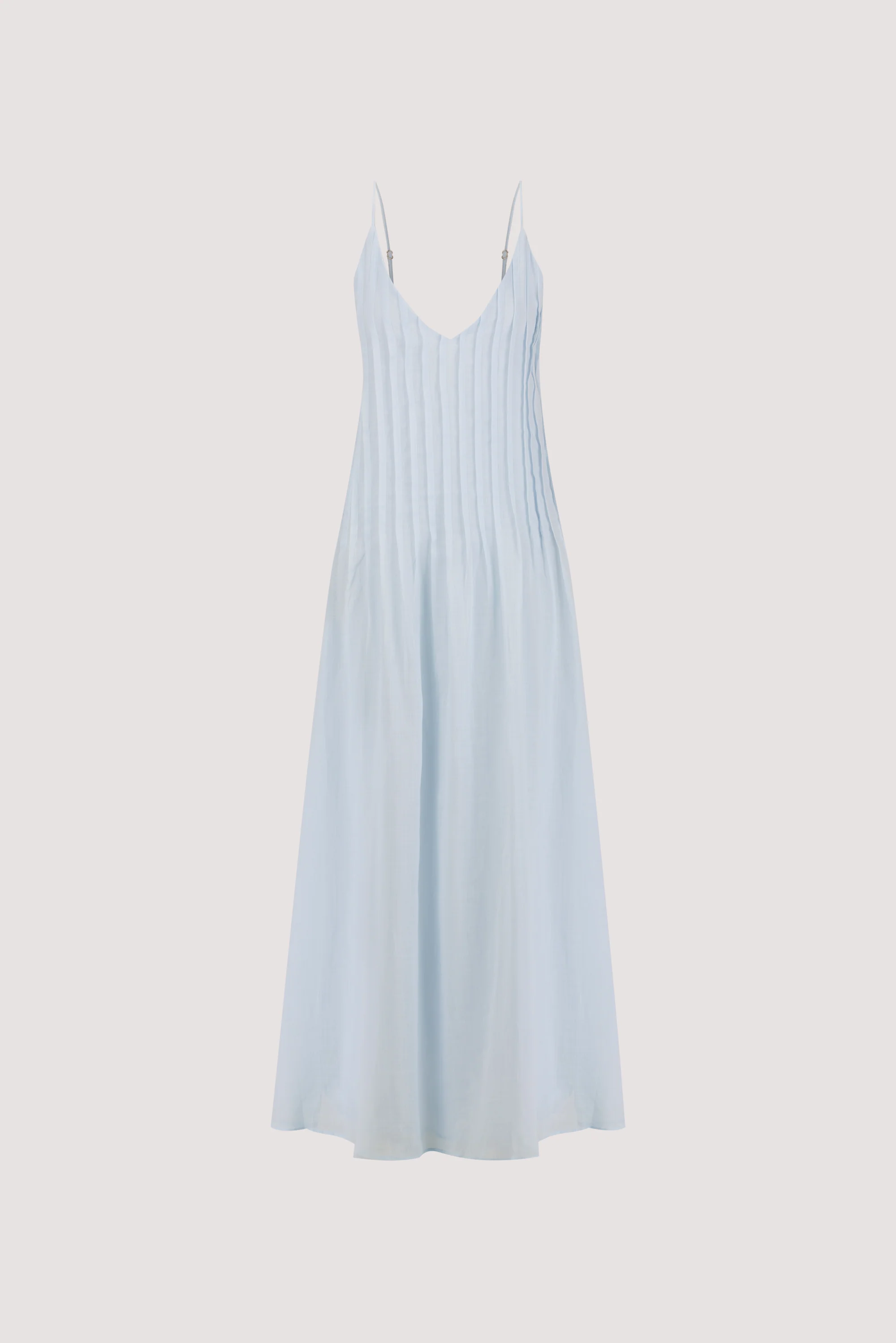 TAHLIA CORNFLOWER RAMIE MAXI DRESS - Image 5